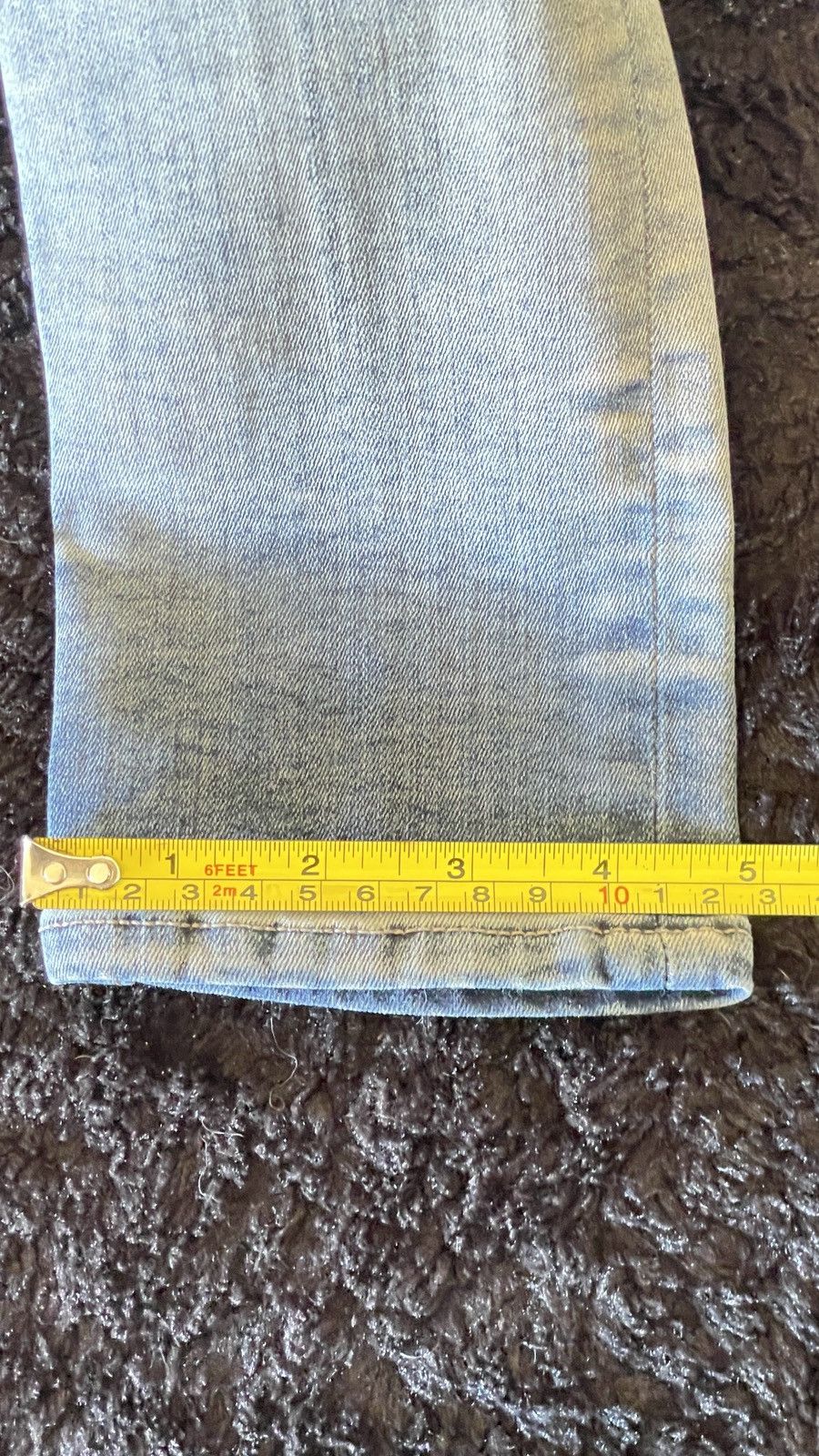 Rick Owens × Rick Owens Drkshdw F/W 17 Detroit Cut “Hustler Blue” Size 26" / US 2 / IT 38 - 7 Thumbnail