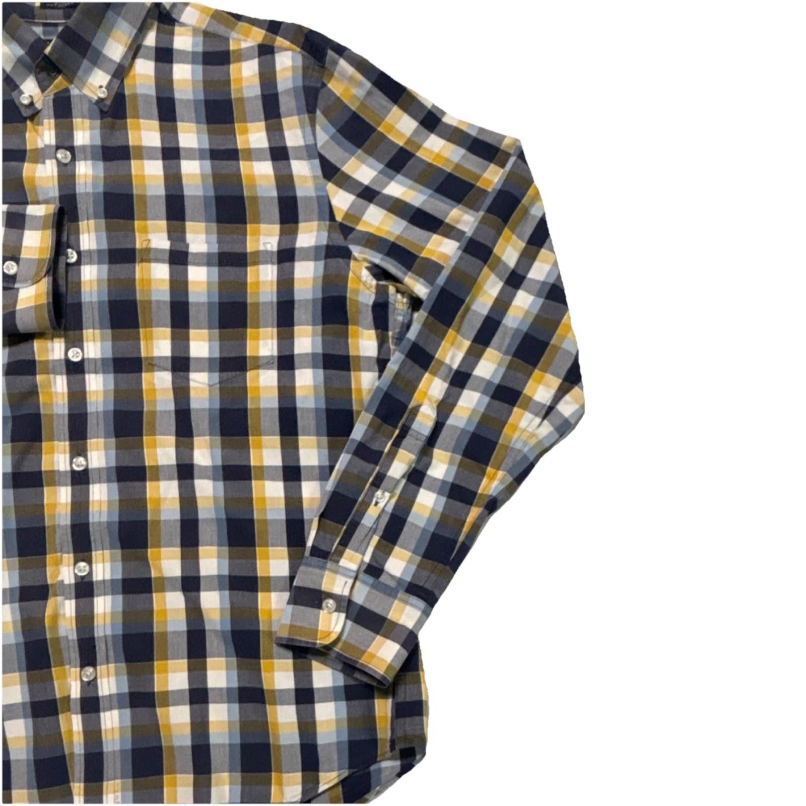 J.Crew J.CREW Flex Washed Slim Fit Plaid Button-Down Large Size US L / EU 52-54 / 3 - 3 Thumbnail