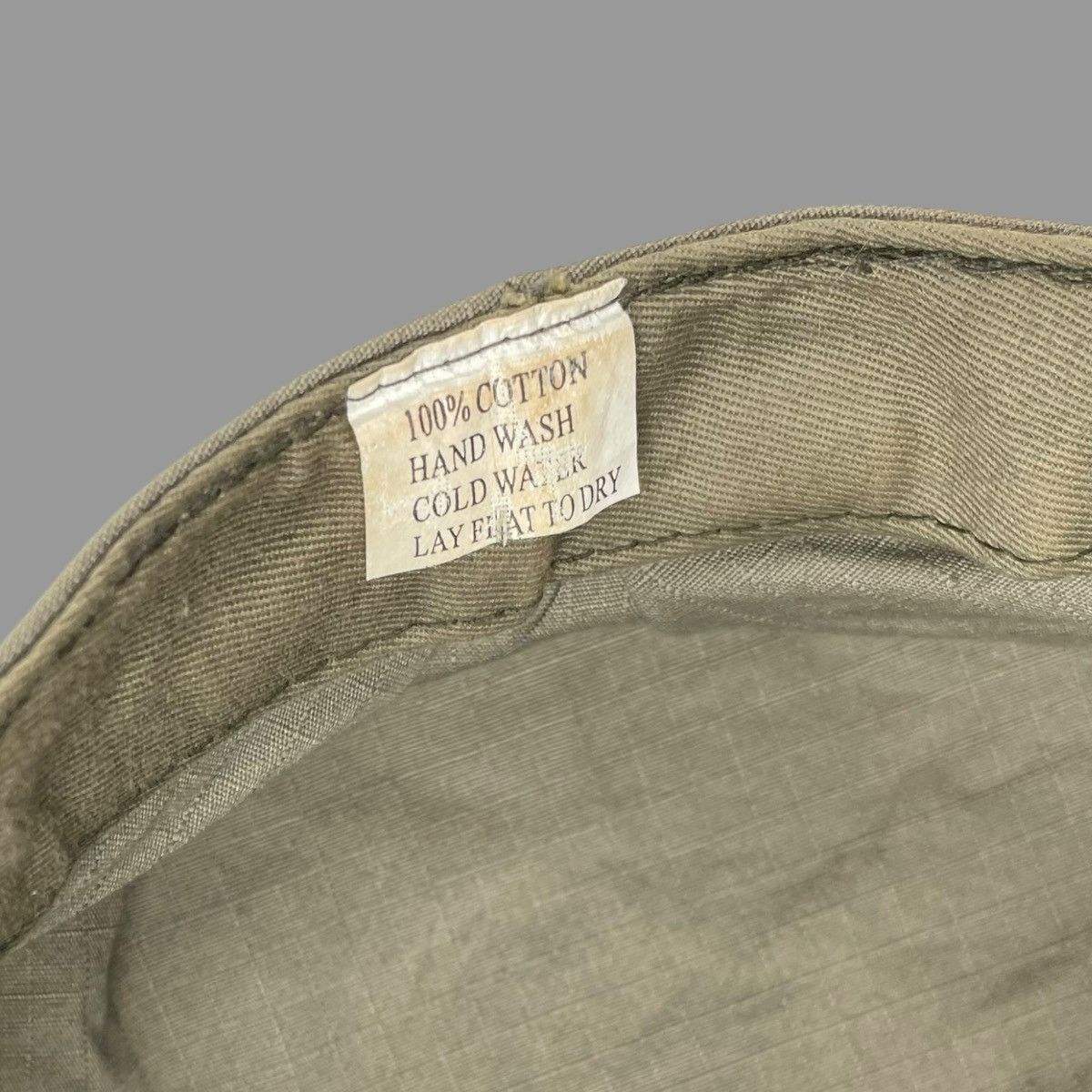 Vintage Vintage 1980s military hat Size ONE SIZE - 4 Thumbnail