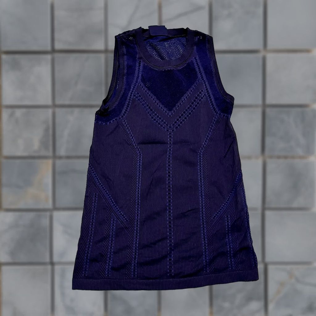 Athleta Athleta Tank Shirt Womens Small Oxygen Poseidon Blue 556414 Size S / US 4 / IT 40 - 1 Thumbnail