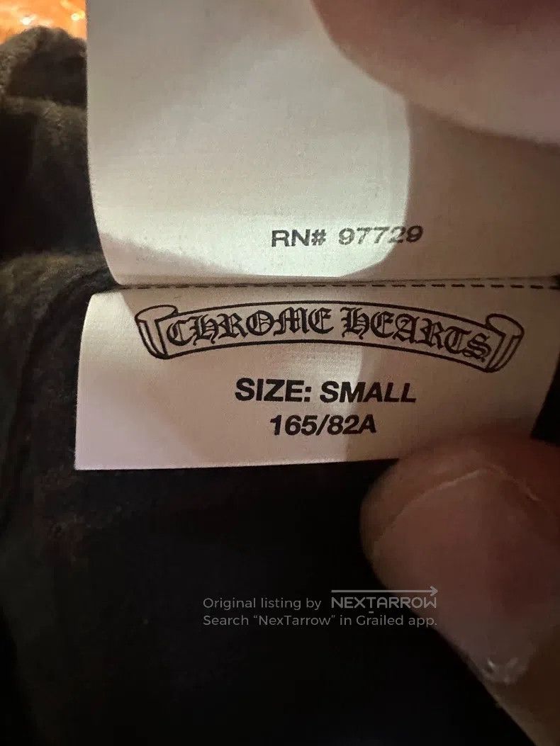 Chrome Hearts CHROME HEARTS Size S Grey checkered silver button shirt Size S / US 4 / IT 40 - 8 Thumbnail