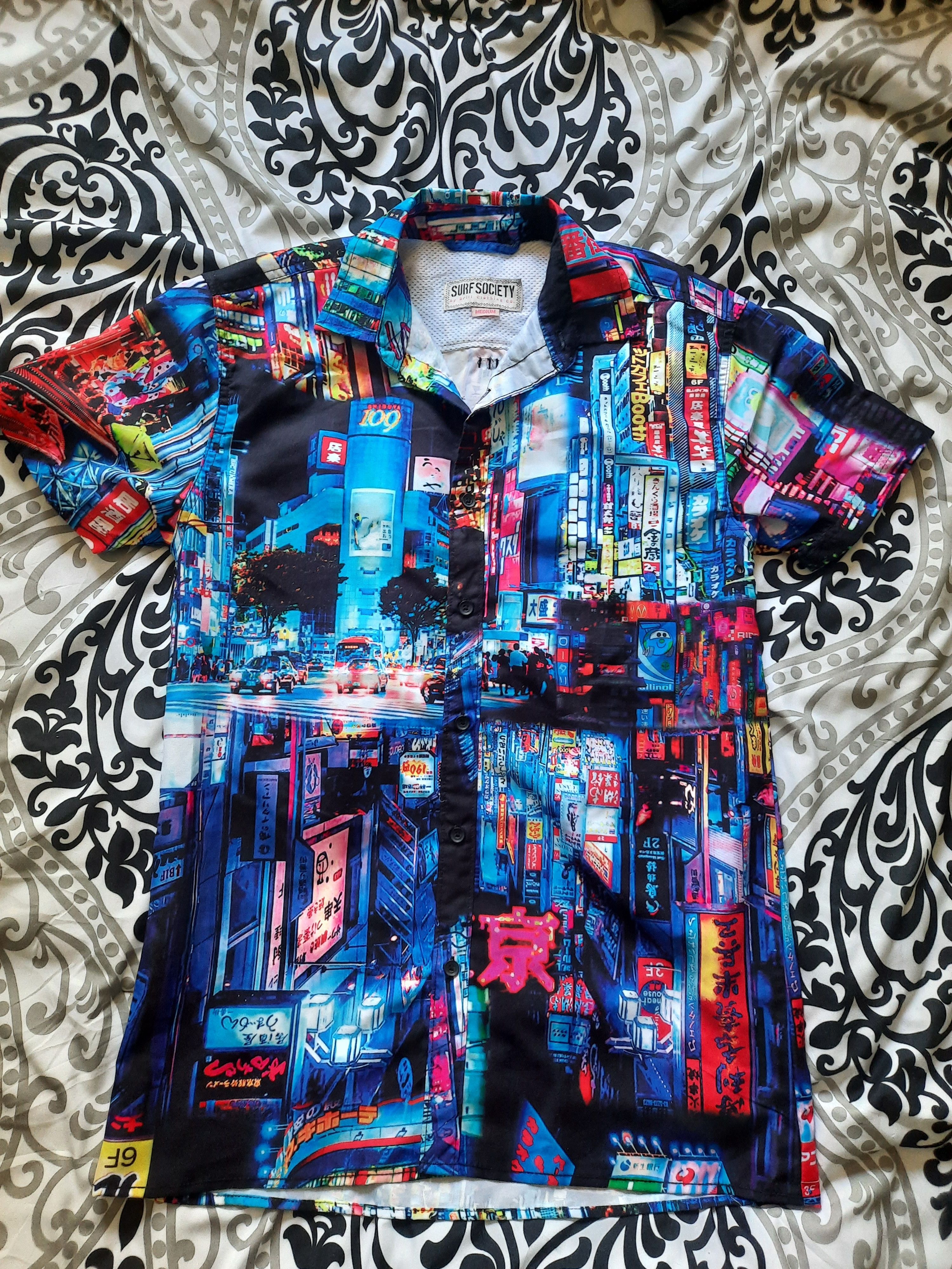 Other Graphic City print surf shirt Size US M / EU 48-50 / 2 - 1 Thumbnail