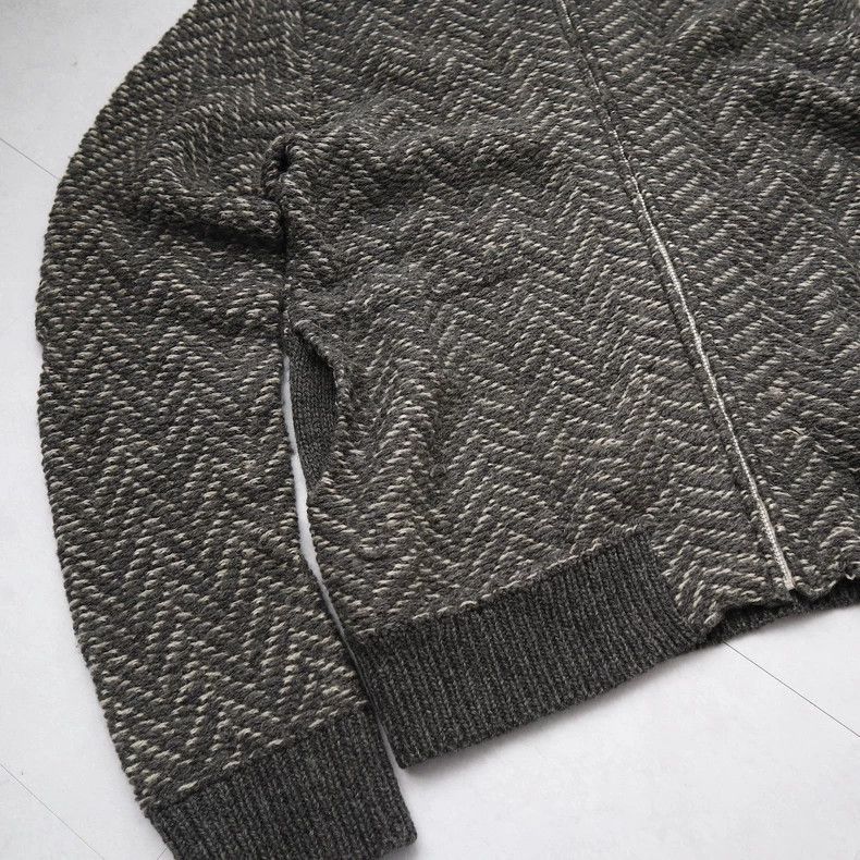 Yohji Yamamoto Yohji Yamamoto Yohji Yamamoto 2001AW Knit Zip Jacket Size US M / EU 48-50 / 2 - 2 Thumbnail