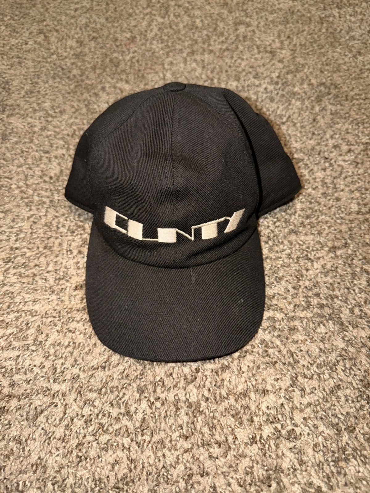 Rick Owens CUNTY RICKOWENS SNAPBACK Size 40 - 1 Thumbnail