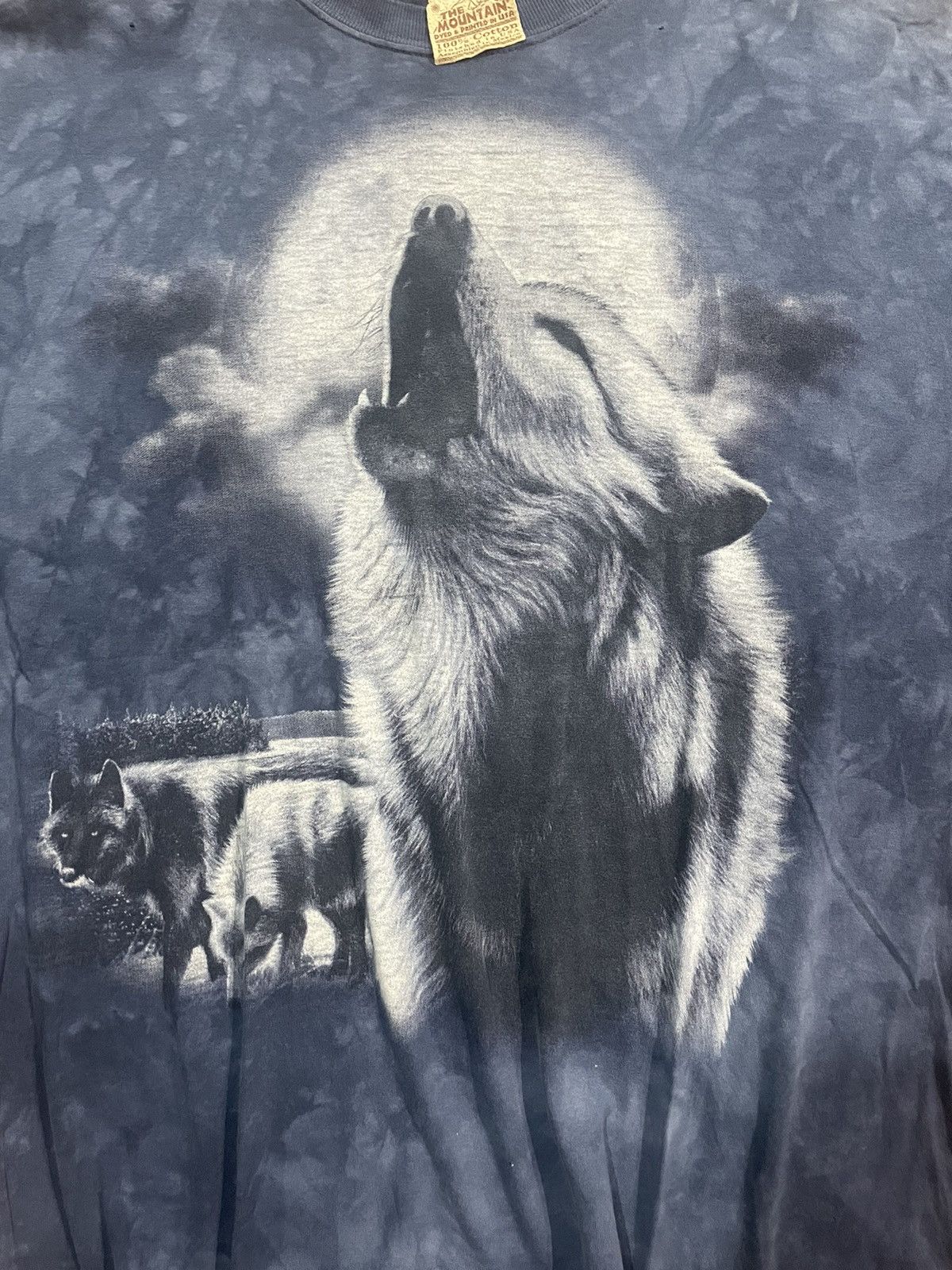 The Mountain Vintage The Mountain Wolf Tie-Dye T-shirt Size US XL / EU 56 / 4 - 2 Thumbnail