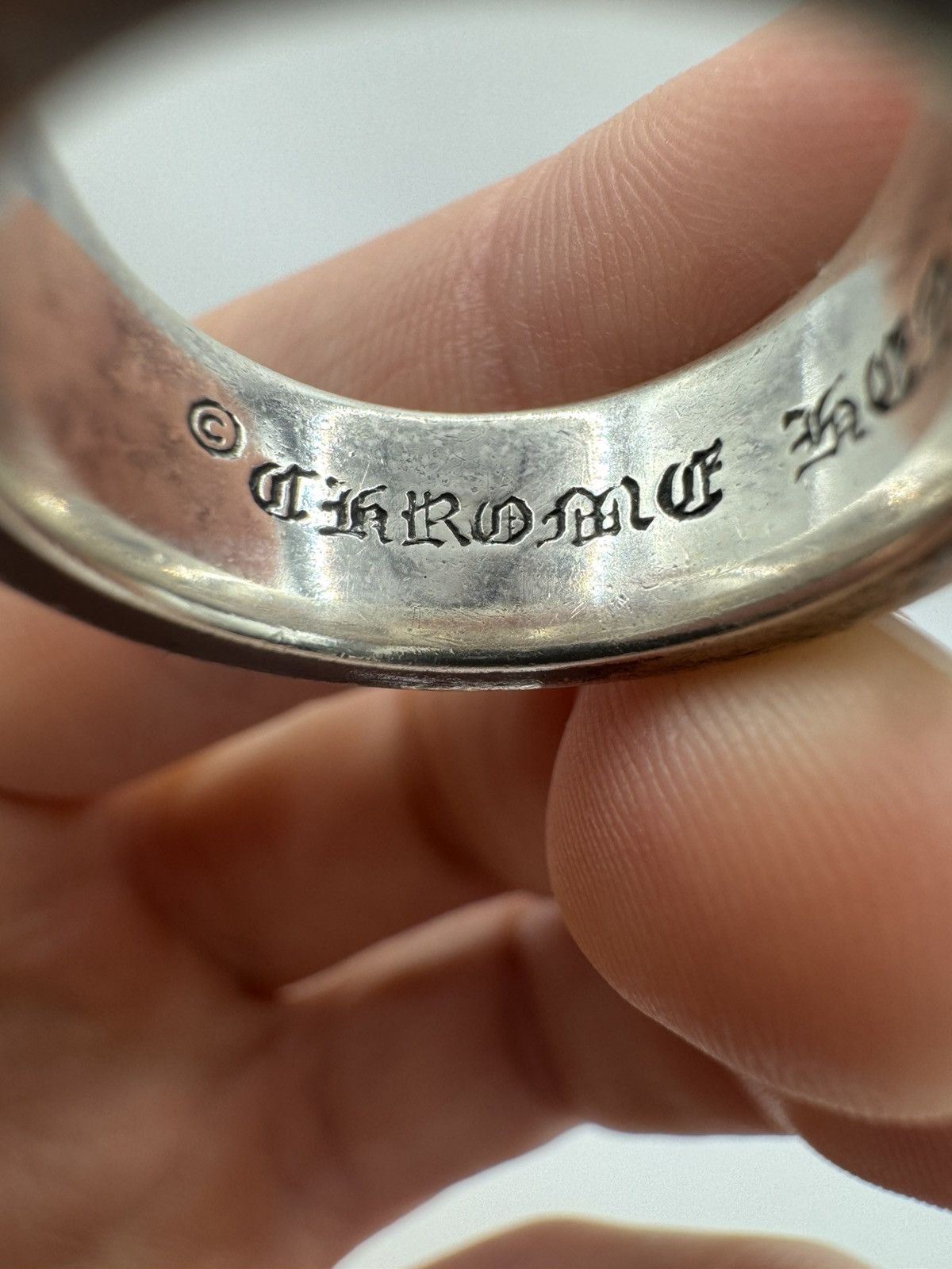 Chrome Hearts Chrome Hearts DBL Narrow Vine Band Size ONE SIZE - 12 Thumbnail