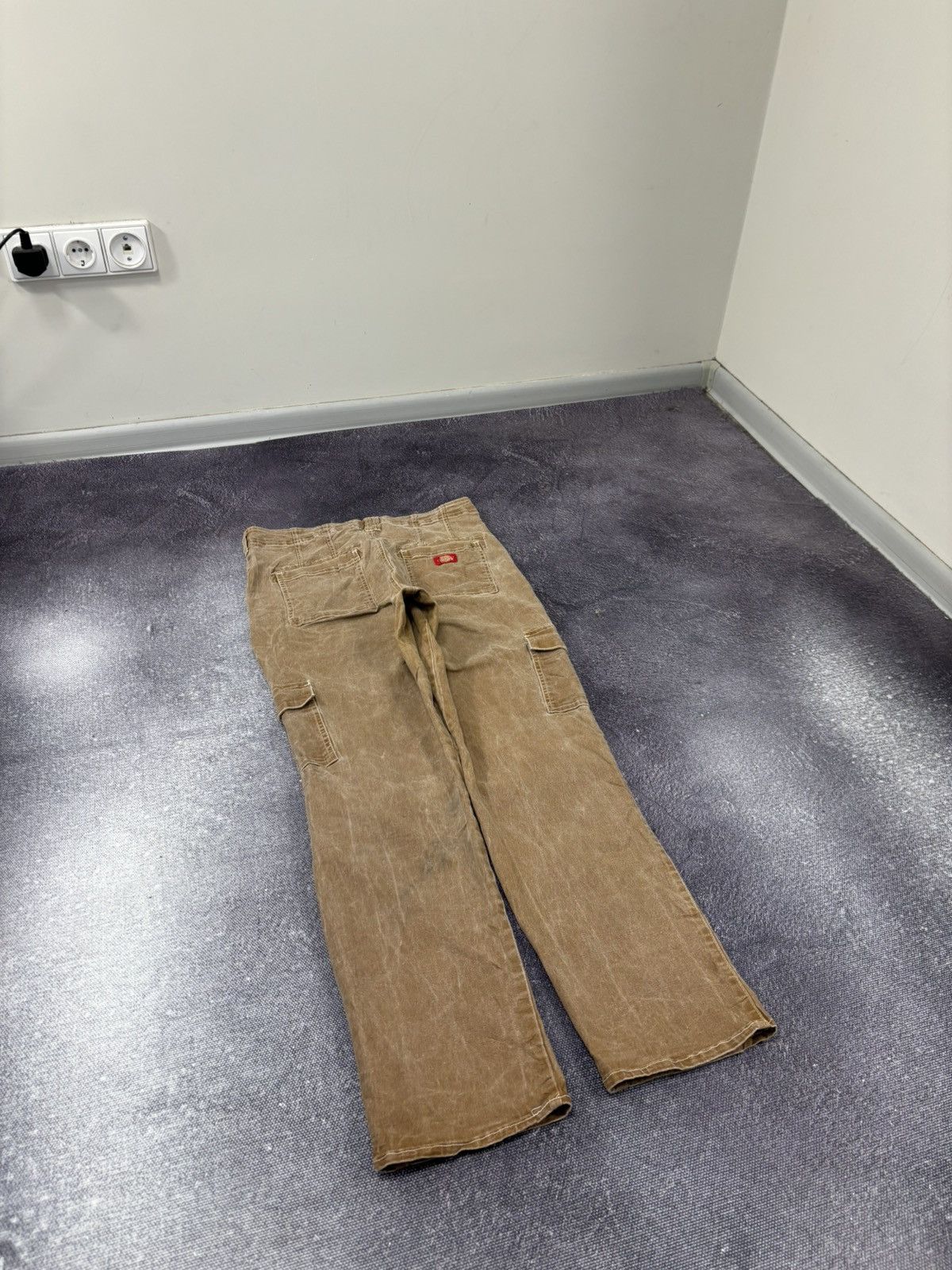 Dickies × Vintage Vintage Dickies Y2K American Hype Brown Utility Cargo Pants Size US 30 / EU 46 - 3 Thumbnail