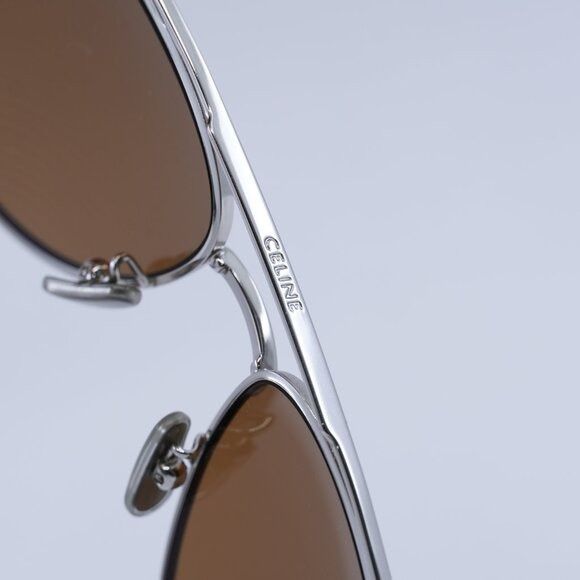 Celine 🕶️ New Celine CL40077U 16J Sunglasses - Palladium Frame, Ro Size ONE SIZE - 9 Thumbnail