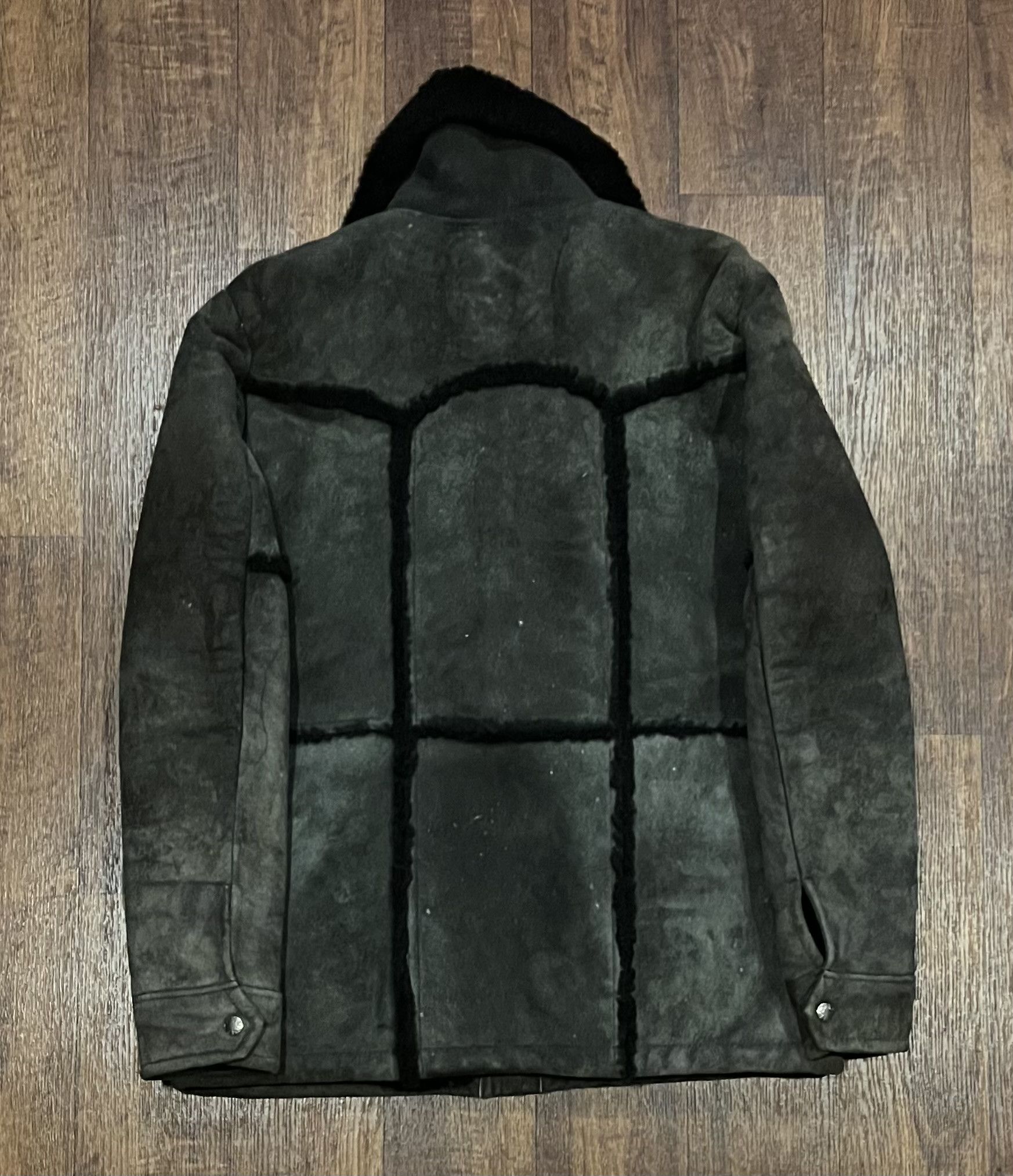 Bape Bape sheepskin leather jacket fur lined heavy coat Size US S / EU 44-46 / 1 - 2 Thumbnail