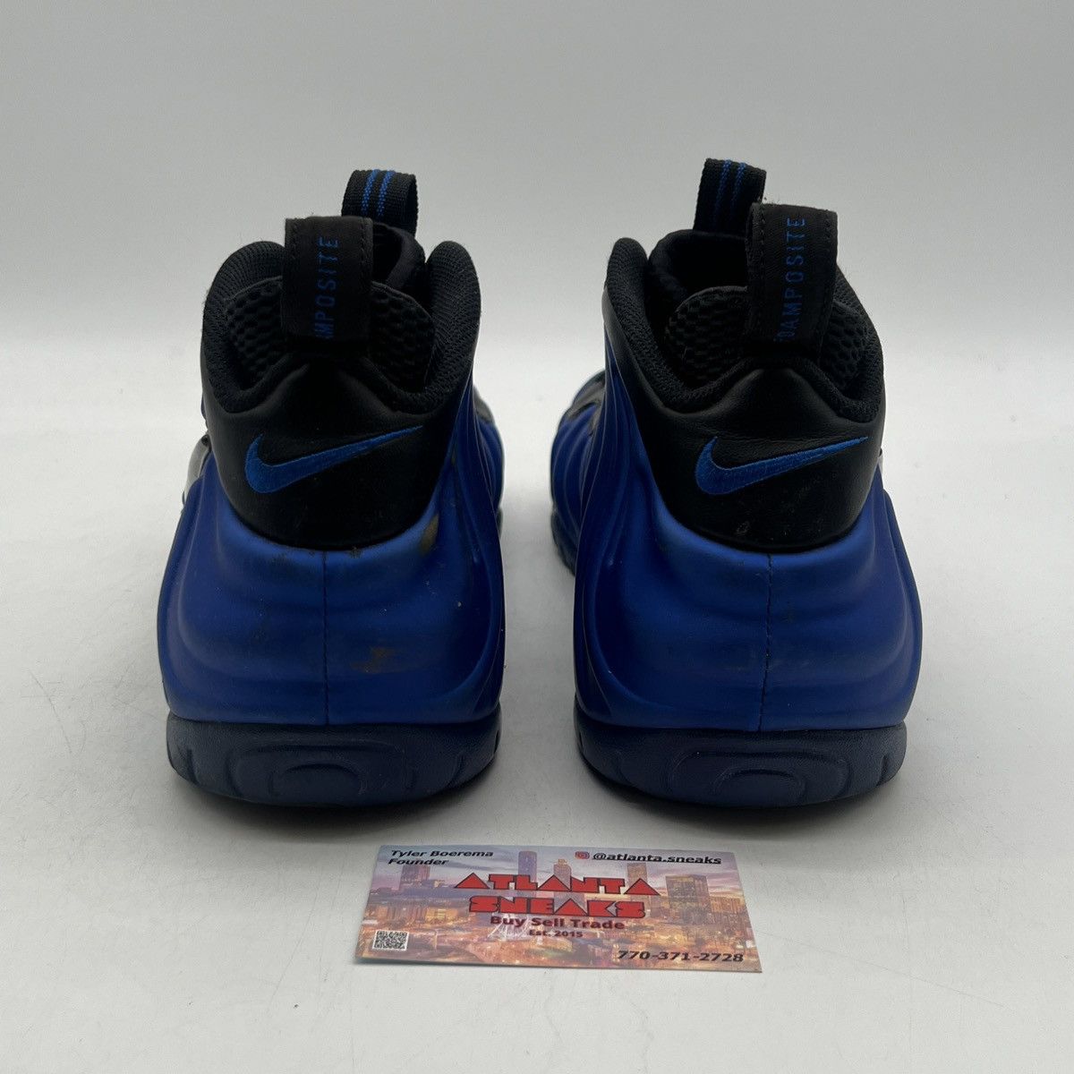 Nike Air Foamposite pro hyper cobalt Size US 11.5 / EU 44-45 - 3 Thumbnail