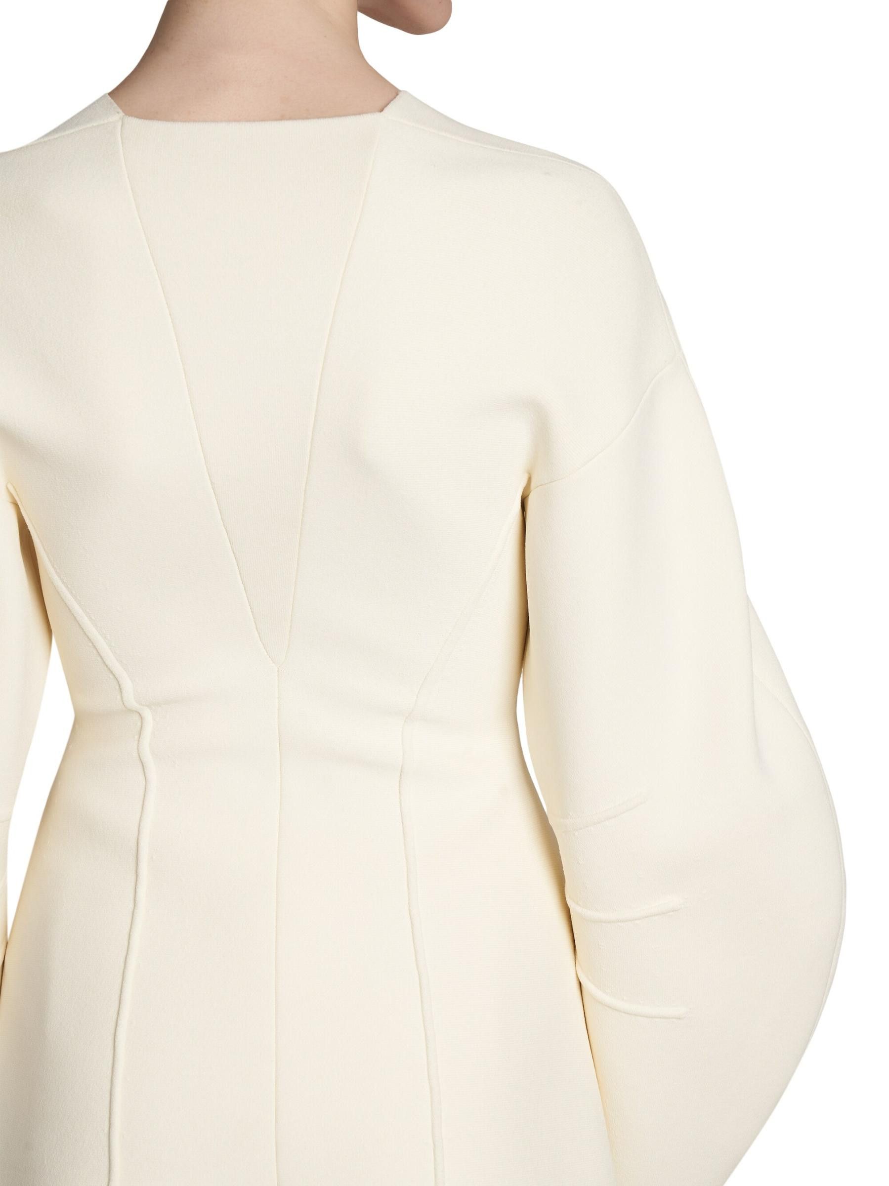 Jil Sander o1w1db10825 Sweater in Cream Size S / US 4 / IT 40 - 4 Thumbnail