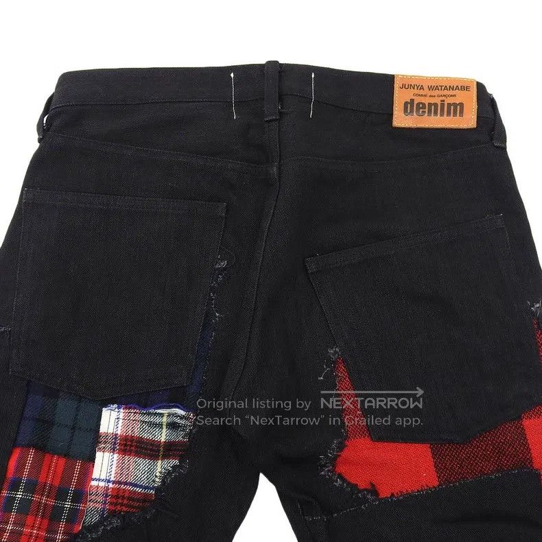 Junya Watanabe Junya Watanabe size XS Black Denim Jeans Size US 27 - 4 Thumbnail