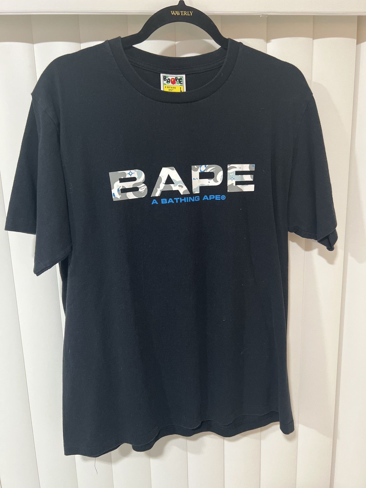Bape Bape Snow Logo T shirt Size US L / EU 52-54 / 3 - 1 Thumbnail
