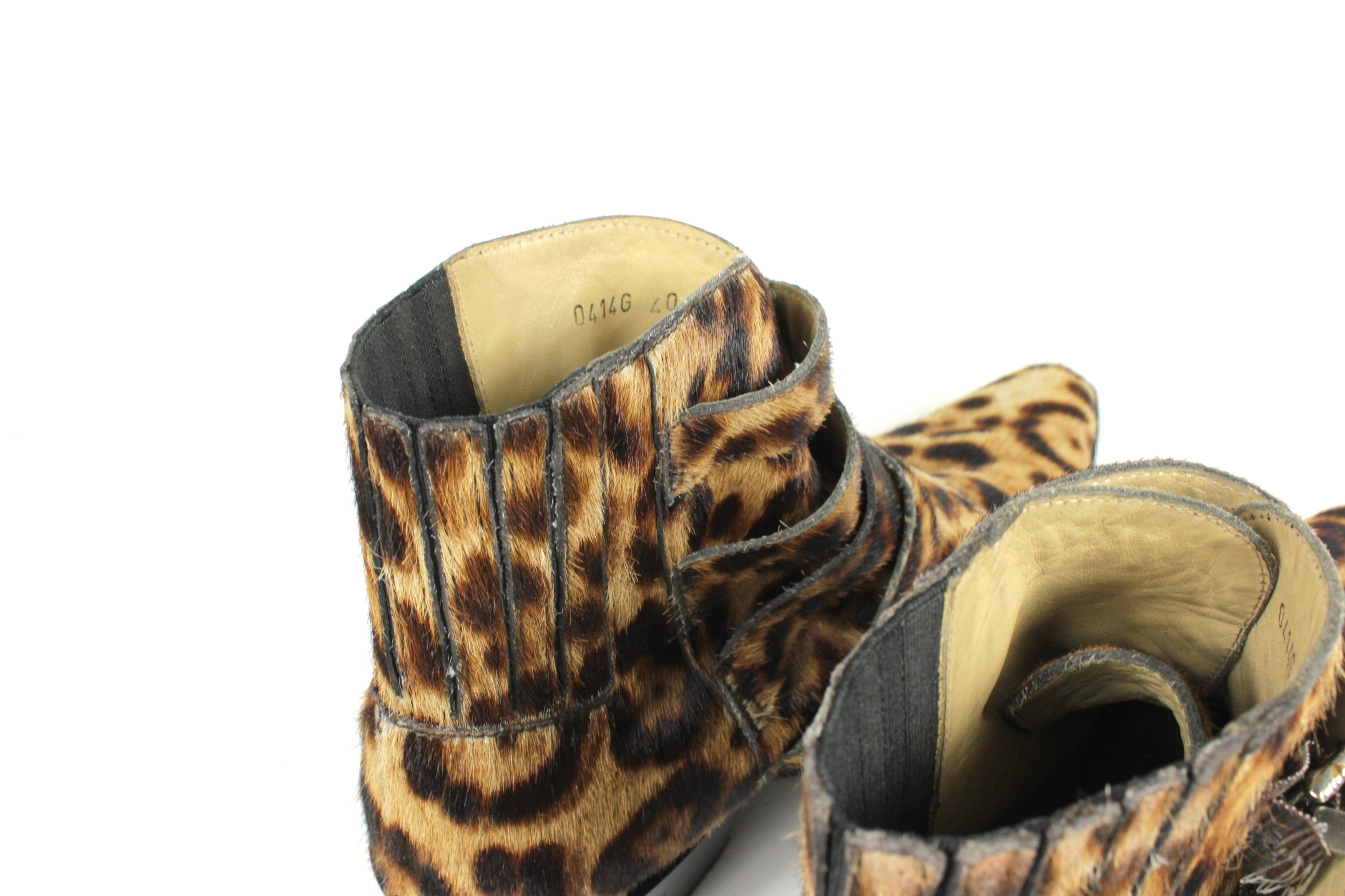 Toga Pulla Toga Pulla Leopard Buckle Western Shoes Size 40 Size US 10 / IT 40 - 5 Thumbnail