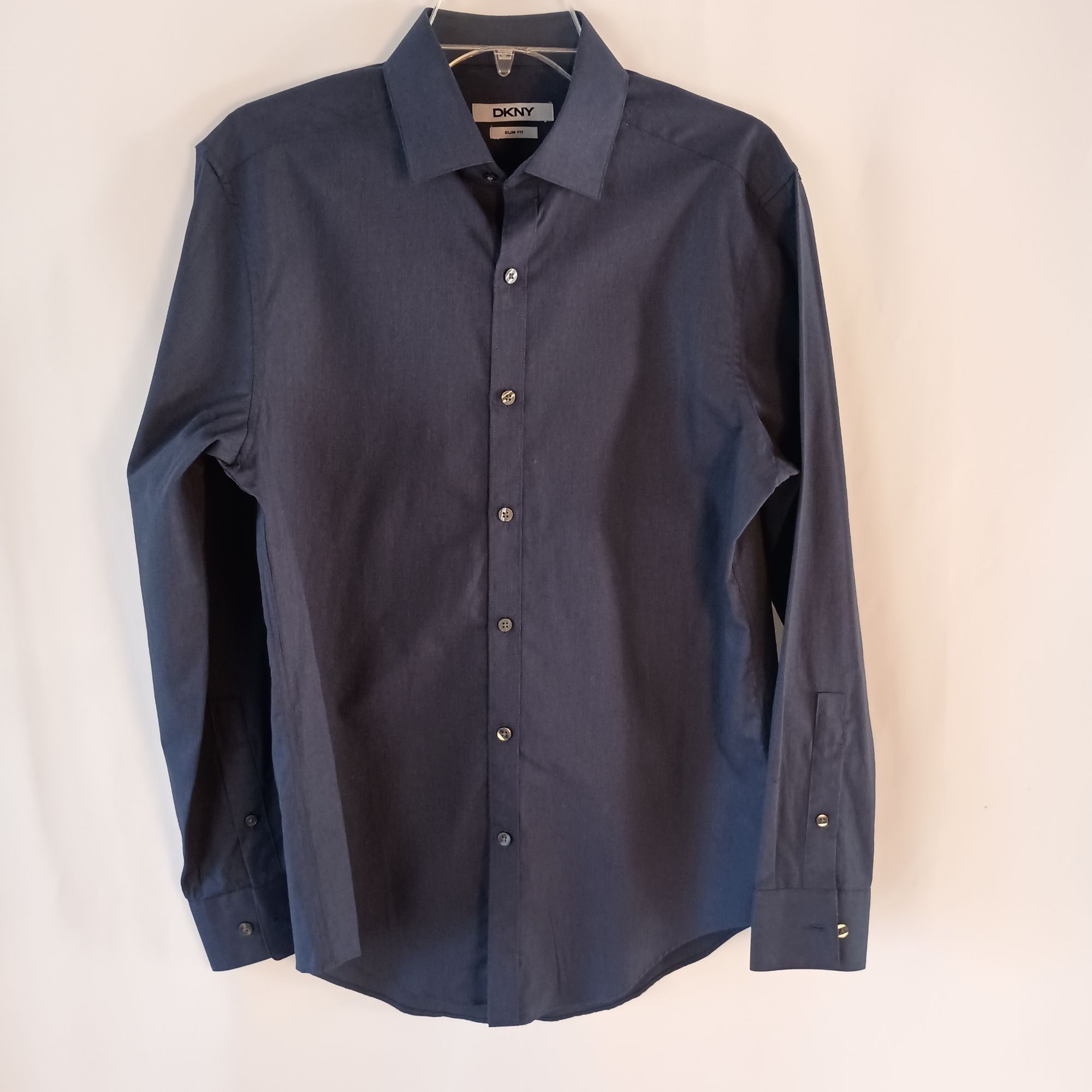 DKNY DKNY black plaid button down | Grailed