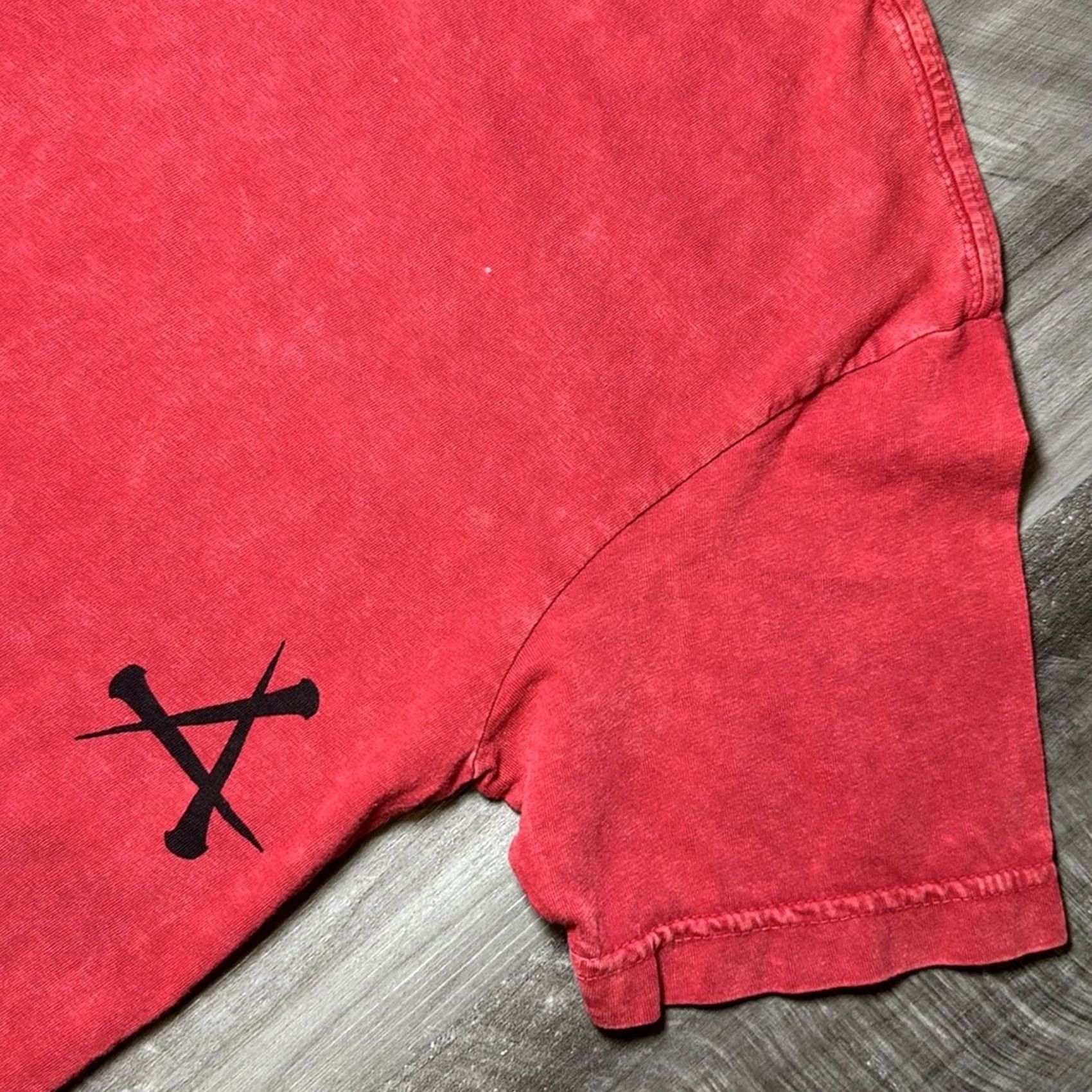Affliction Affliction Toxic Wrath Washed Tee Mens Small Red NWOT Shirt Size US S / EU 44-46 / 1 - 4 Thumbnail