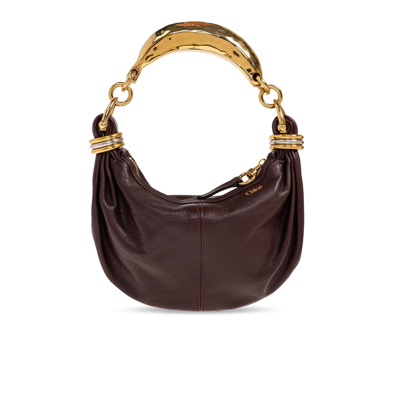 Chloe Chloe Mini Bracelet Grenat Leather Shoulder Bag New Size ONE SIZE - 1 Thumbnail
