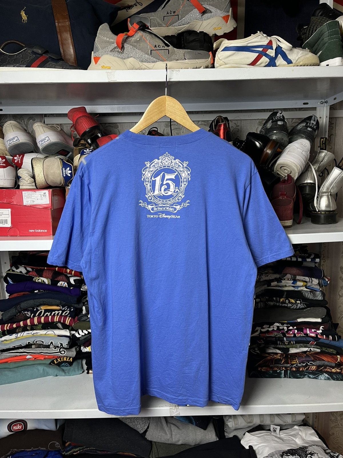 Disney Vintage Disney Mikki Mouse Big Logo T Shirt Y2K Size: L Size US L / EU 52-54 / 3 - 3 Thumbnail