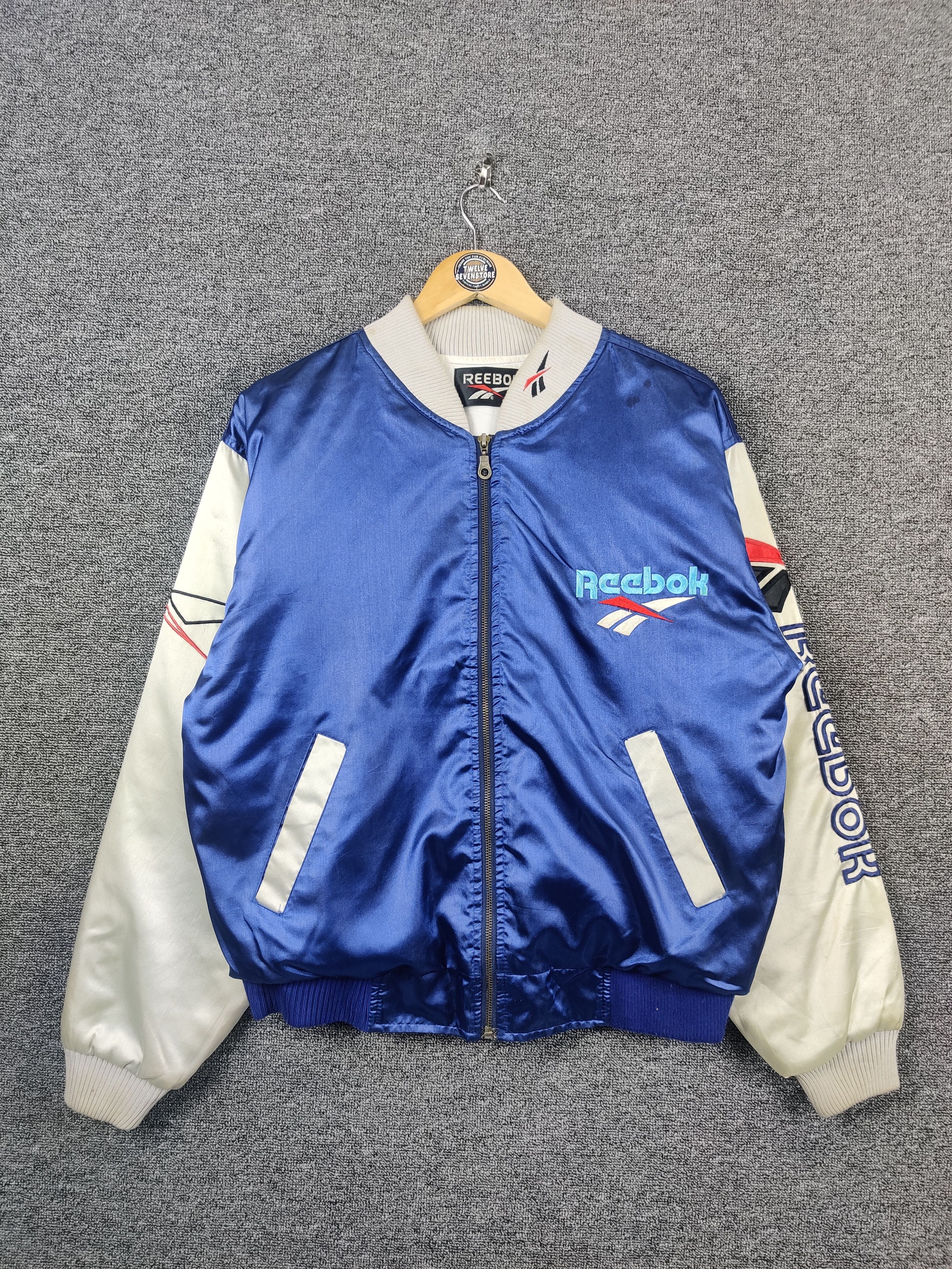Reebok Vintage Reebok Embroidery Bomber Jacket Size US M / EU 48-50 / 2 - 5 Thumbnail