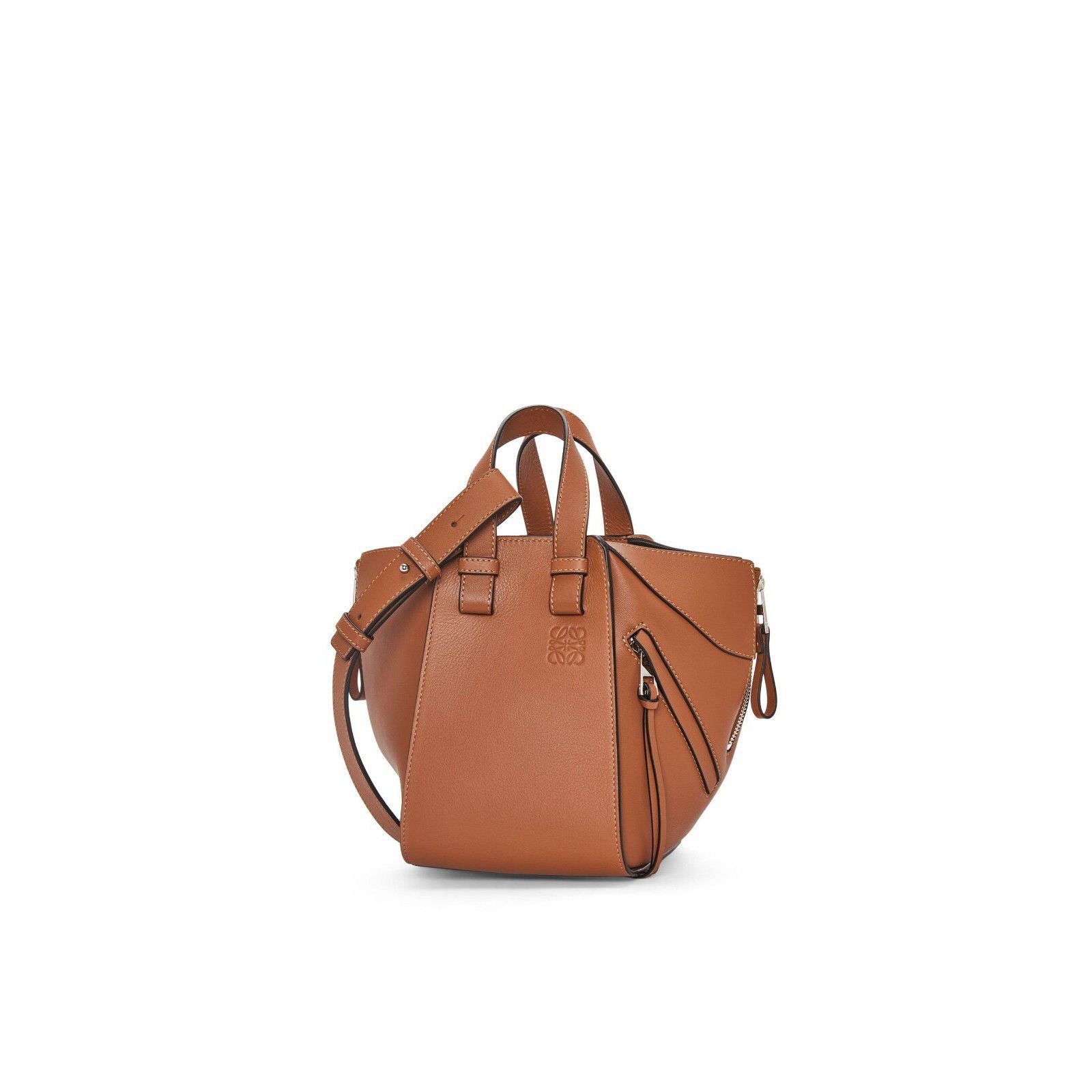 Loewe LOEWE Hammock Compact $3100 Tan Leather Handbag New And Auth Size ONE SIZE - 2 Thumbnail