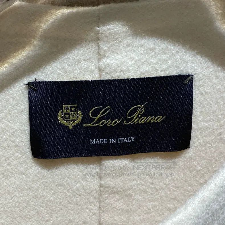 Loro Piana Loro Piana White Patched Cashmere Belted Coat Set Size XS / US 0-2 / IT 36-38 - 5 Thumbnail