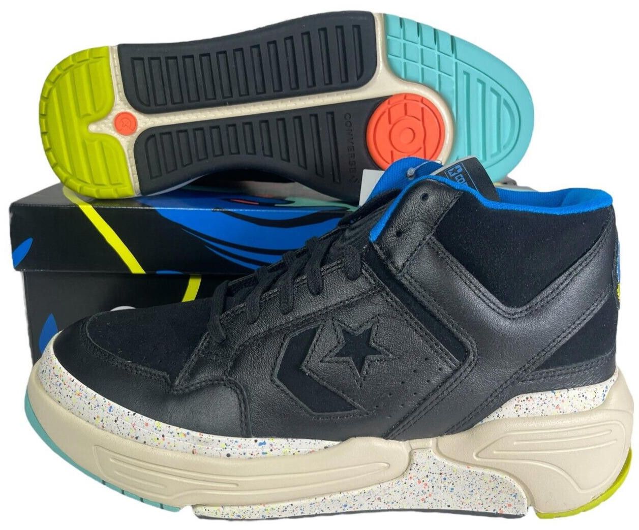Converse Converse Weapon CX Mid "Peace & Unity" 172194C Size 11.5 Size US 11.5 / EU 44-45 - 3 Thumbnail