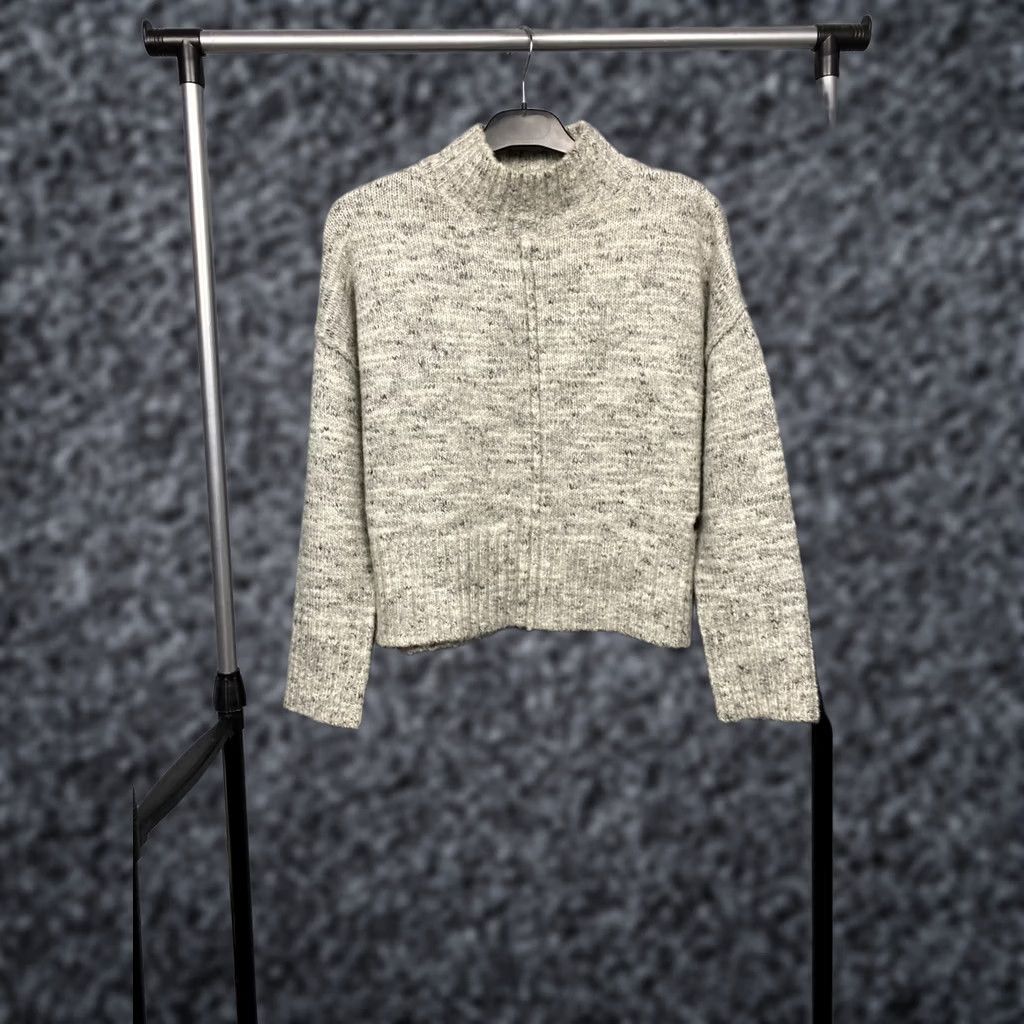 Diesel Diesel Hand Made Ring Spun Vintage Womens Wool Knit Sweater Size S Shirt Womens Gray Wool Ring Spun Vintage Diesel Pullover 90s Size S / US 4 / IT 40 - 1 Thumbnail