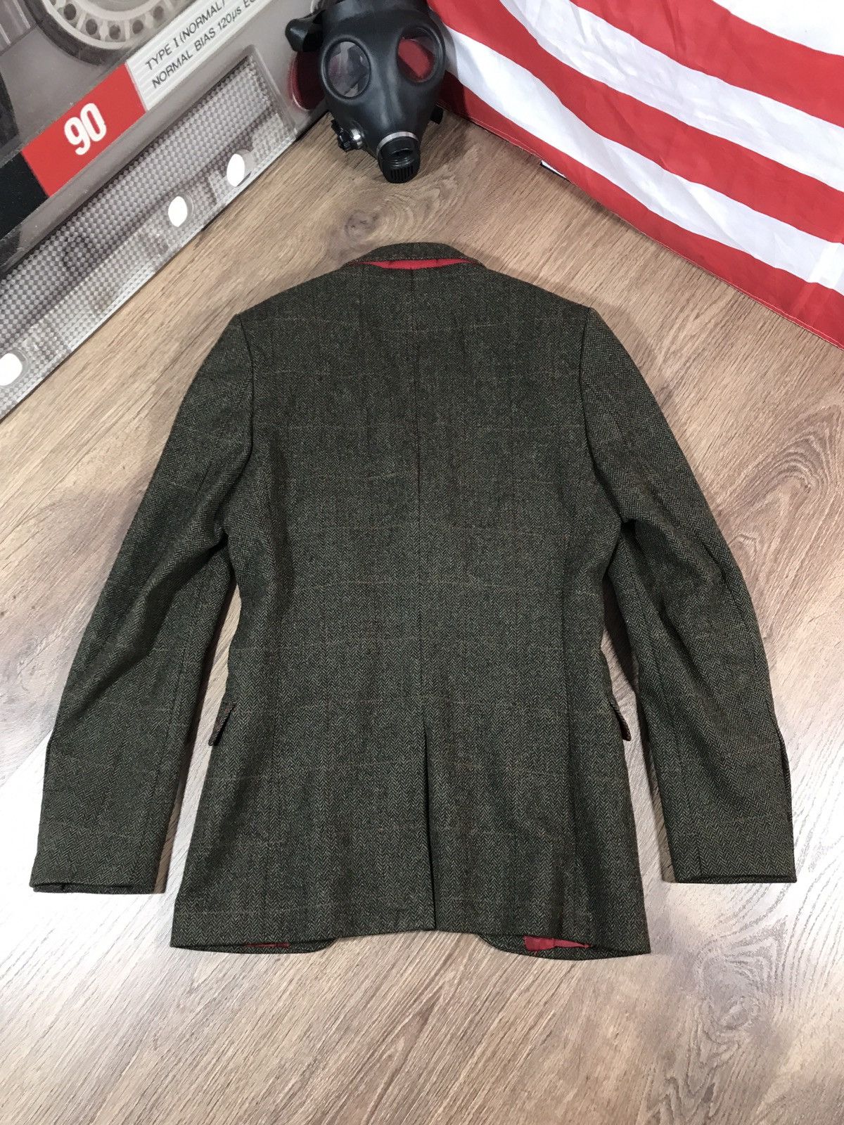 Thomas Pink × Vintage Vintage Thomas Pink Wool Jacket Men’s UK 34 EUR 44 Size 34R - 12 Thumbnail