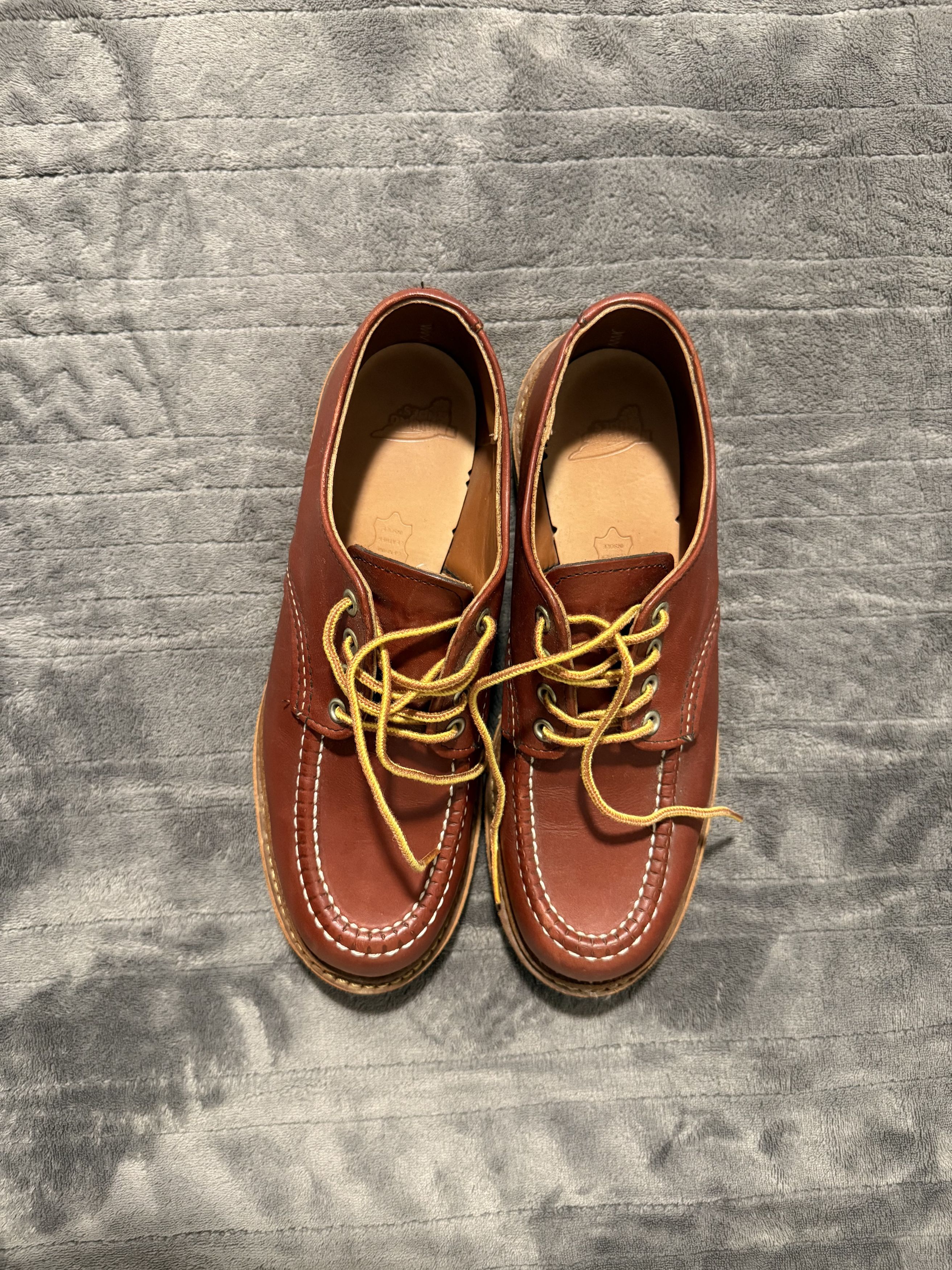 Red Wing Red Wing Shop Moc Oxford in Oro Legacy Leather Size US 7.5 / EU 40-41 - 2 Thumbnail