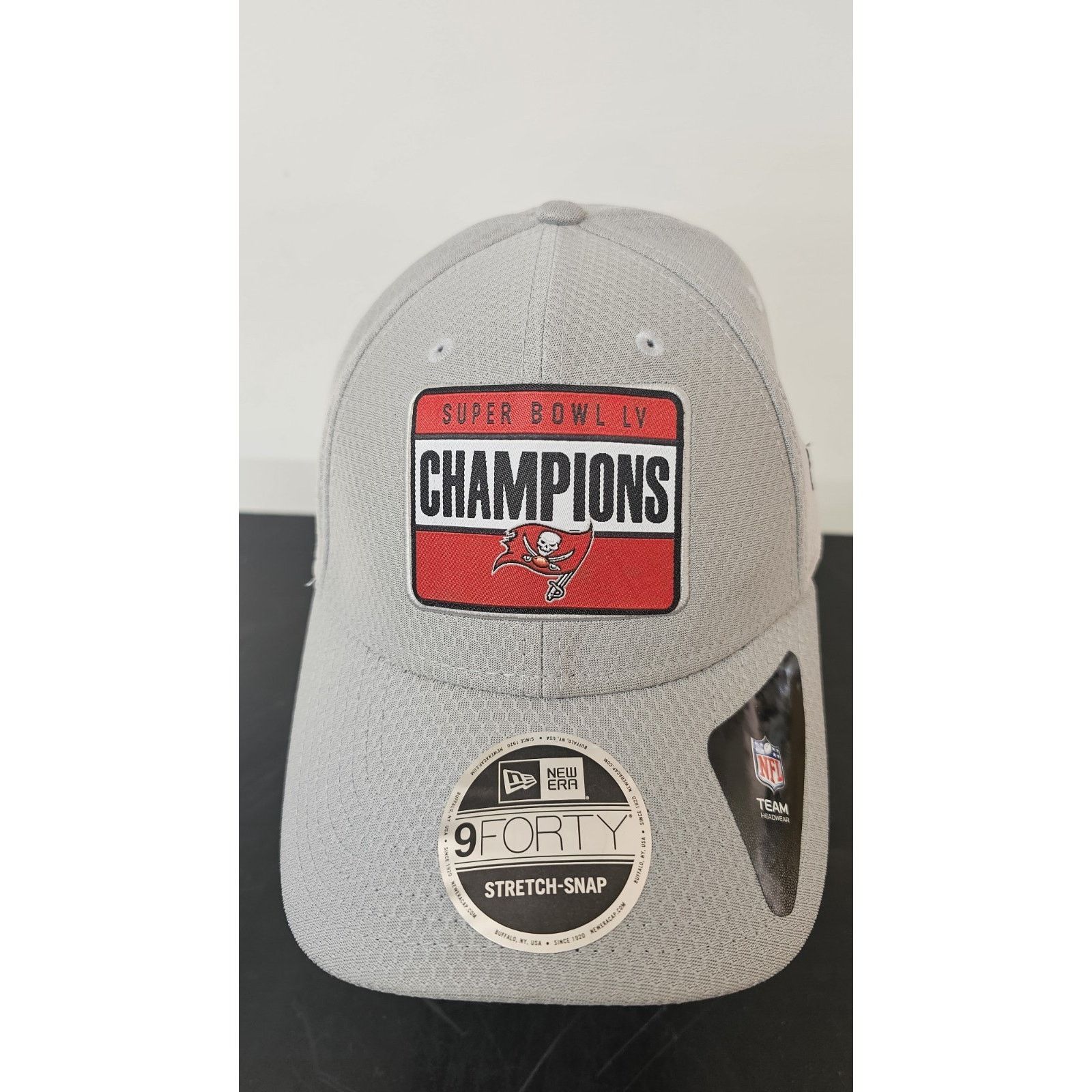 New Era New Era 9Forty TB Buccaneers SB LV Champions Snapback Hat Size ONE SIZE - 2 Thumbnail