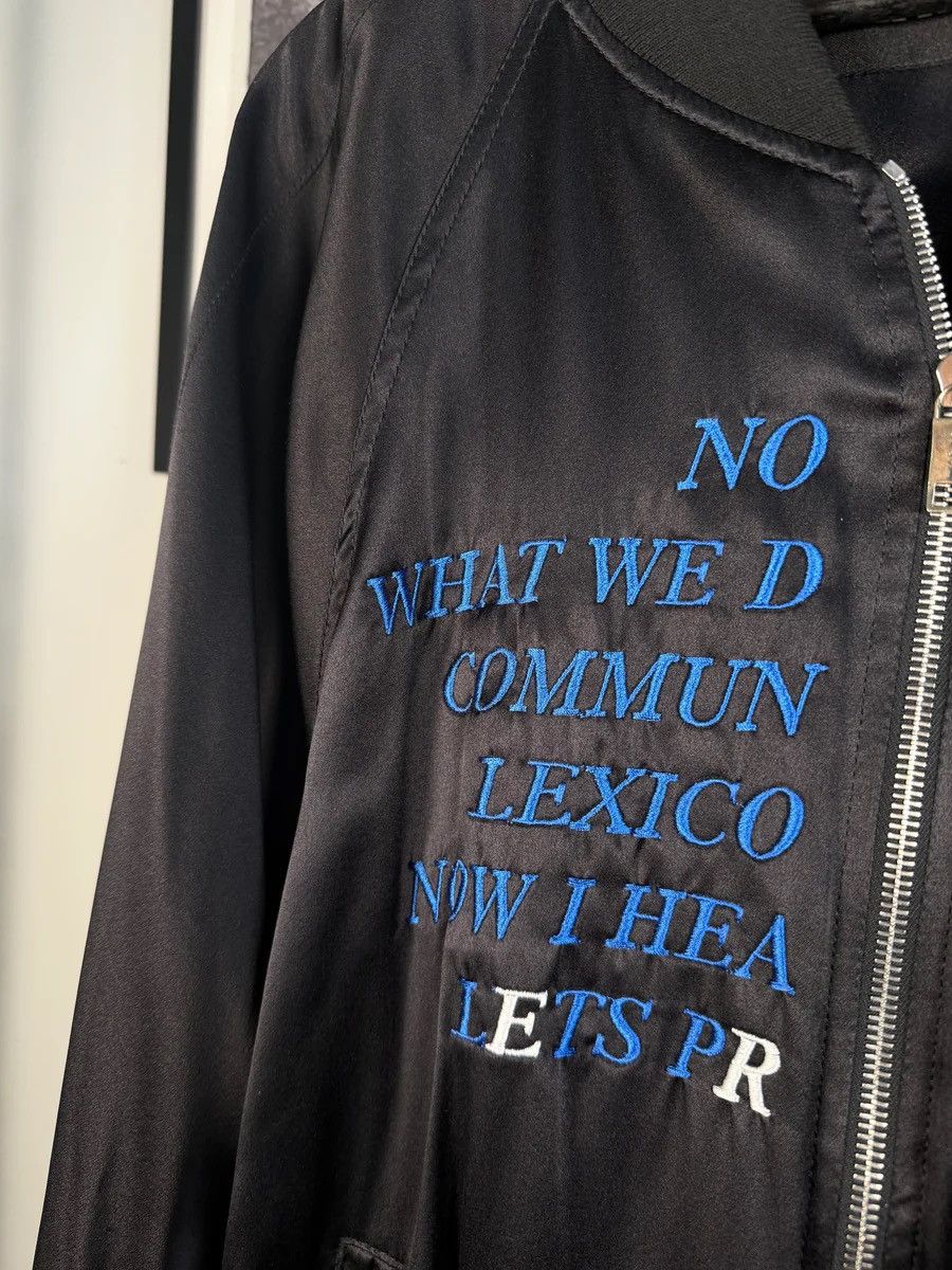 Enfants Riches Deprimes 🚭ERD GRAIL🚭BNWT ICONIC "GERMS" SILK BOMBER JACKET Size US XL / EU 56 / 4 - 8 Thumbnail