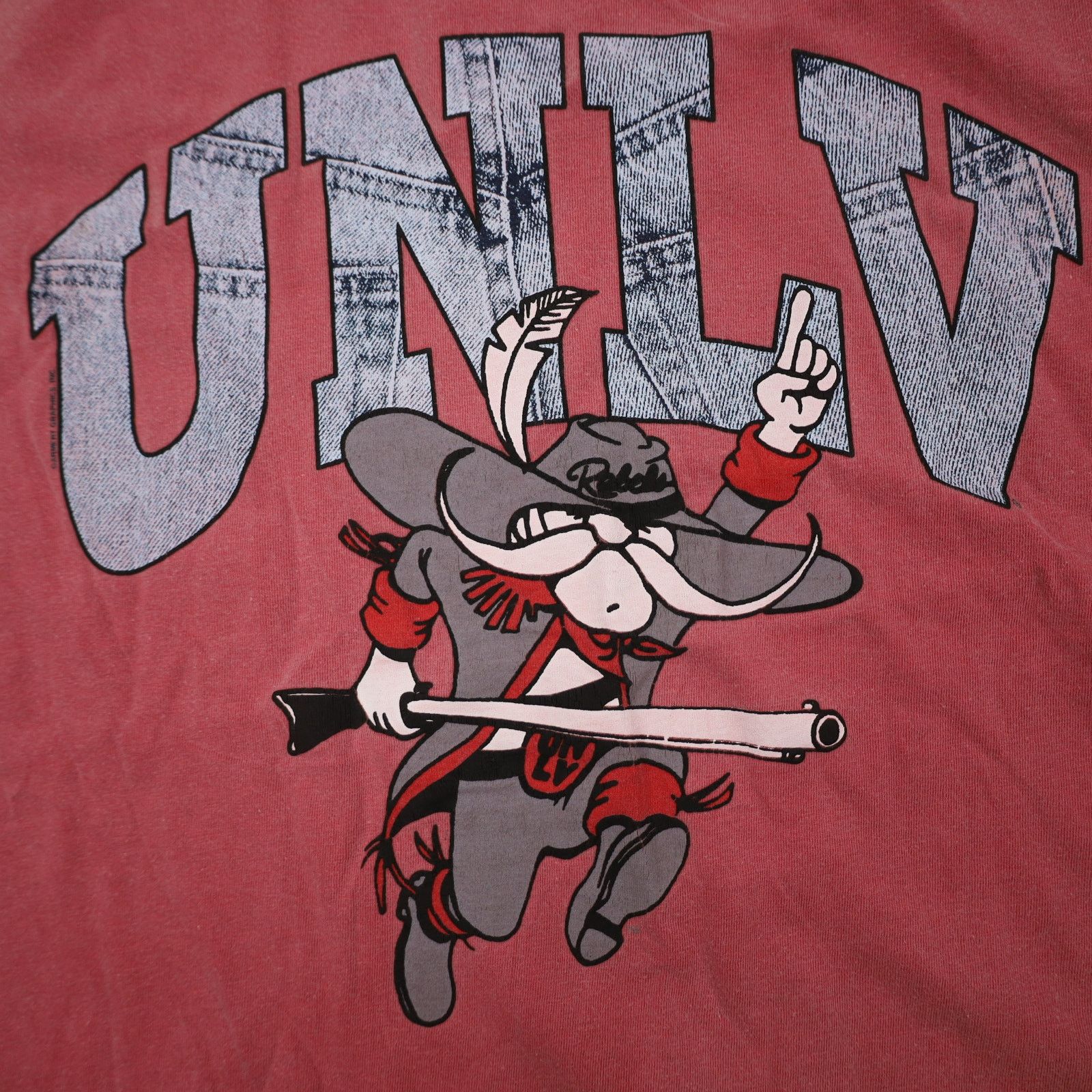 NCAA × Vintage Vintage 90s UNLV University of Las Vegas Runnin Rebels Shirt Size US L / EU 52-54 / 3 - 3 Thumbnail