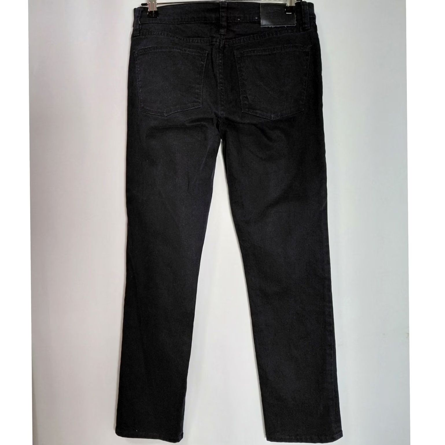 Vintage Lauren Ralph Lauren Black Straight Ankle Jeans Size 6 Women Size 28" / US 6 / IT 42 - 2 Thumbnail