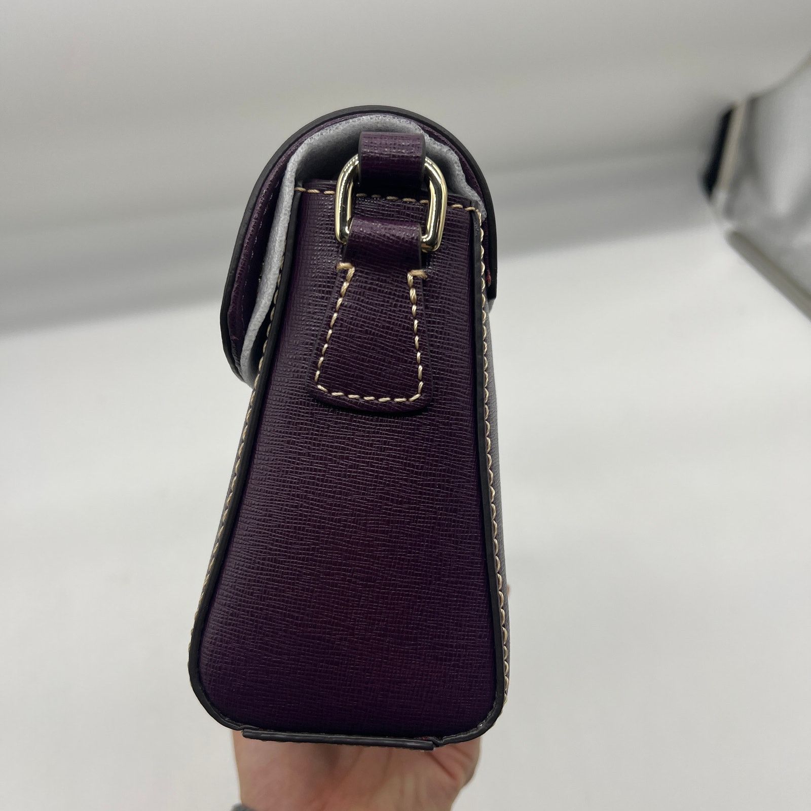 Dooney & Bourke Dooney & Bourke Saffiano Leather Kyra Crossbody Bag Size ONE SIZE - 4 Thumbnail