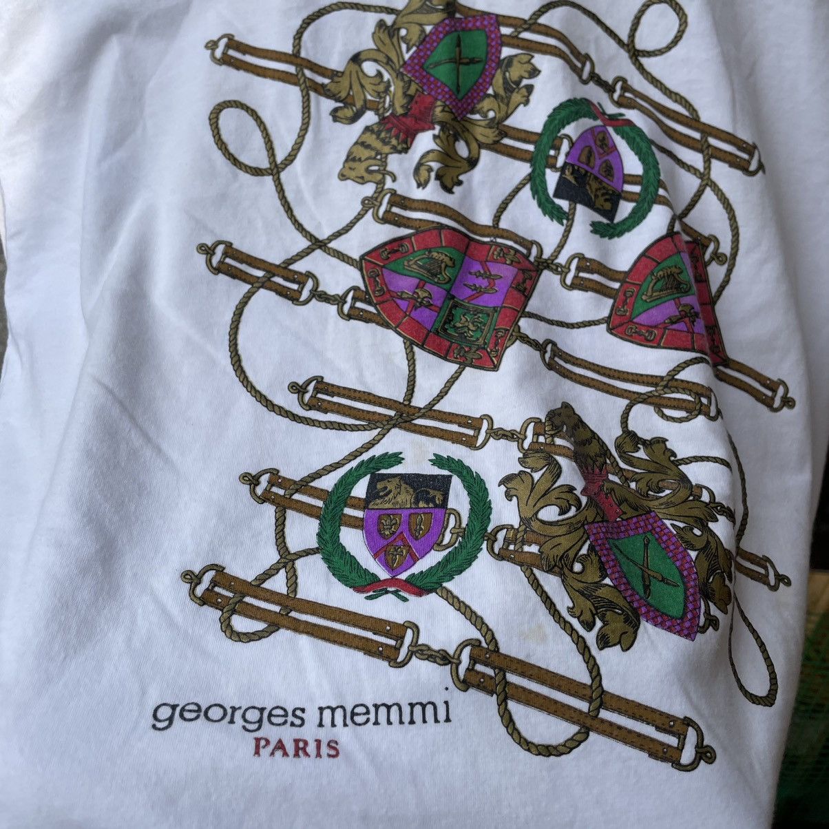Designer 🔥Vintage Georges Memmi Art Designer Tee Size US L / EU 52-54 / 3 - 4 Thumbnail