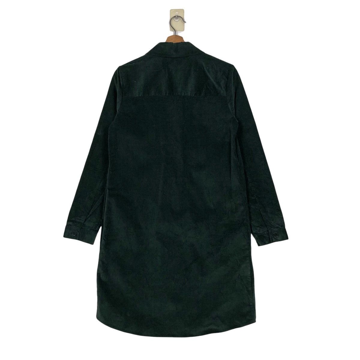 Cos 📌Rich Green Vintage Corduroy Dress COS Size M / US 6-8 / IT 42-44 - 10 Thumbnail