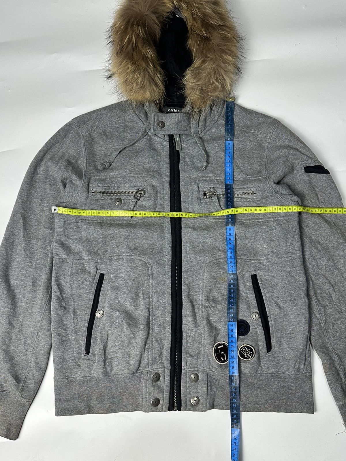 Japanese Brand Fur hoodie Multi Pocket Clride ifsixwasnine lgb style Size US M / EU 48-50 / 2 - 6 Thumbnail
