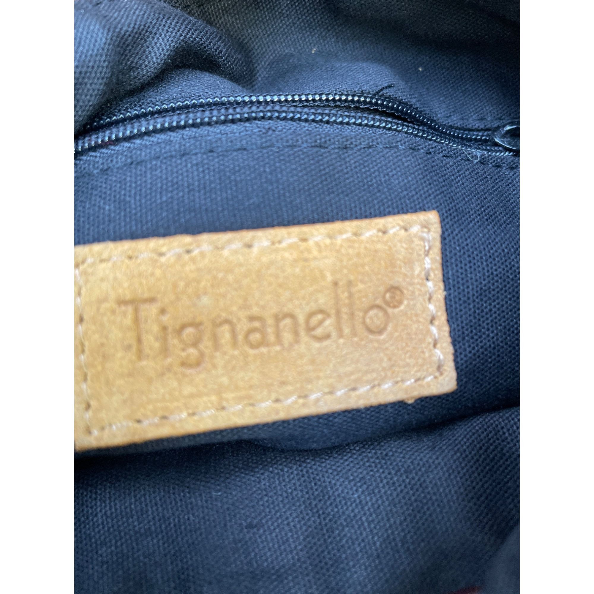 Other Tignanello Women's Mustard Yellow Suede Leather Shoulder Bag Size ONE SIZE - 5 Thumbnail