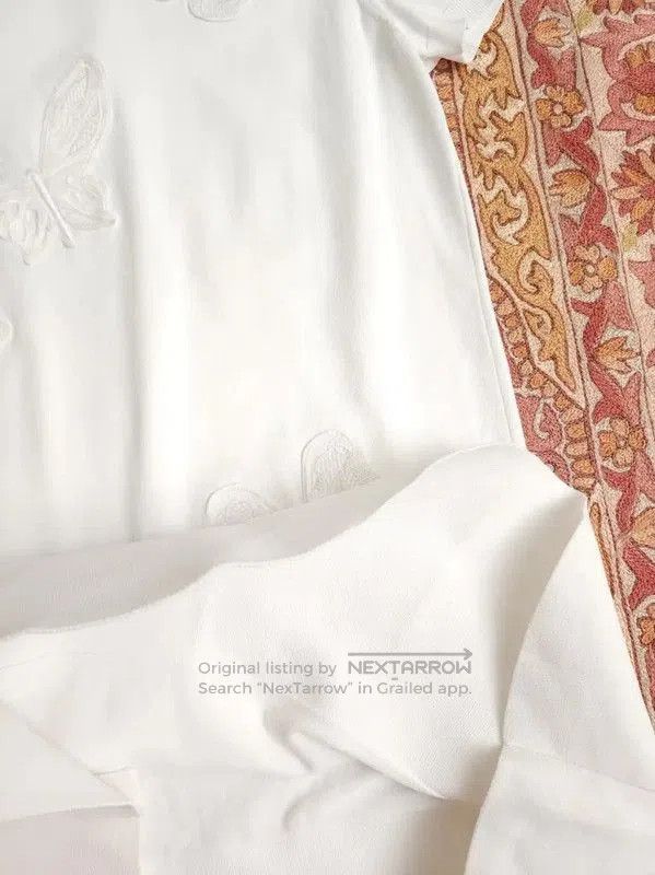 Valentino Valentino Short Sleeve White Dress for Spring . Size S / US 4 / IT 40 - 6 Thumbnail
