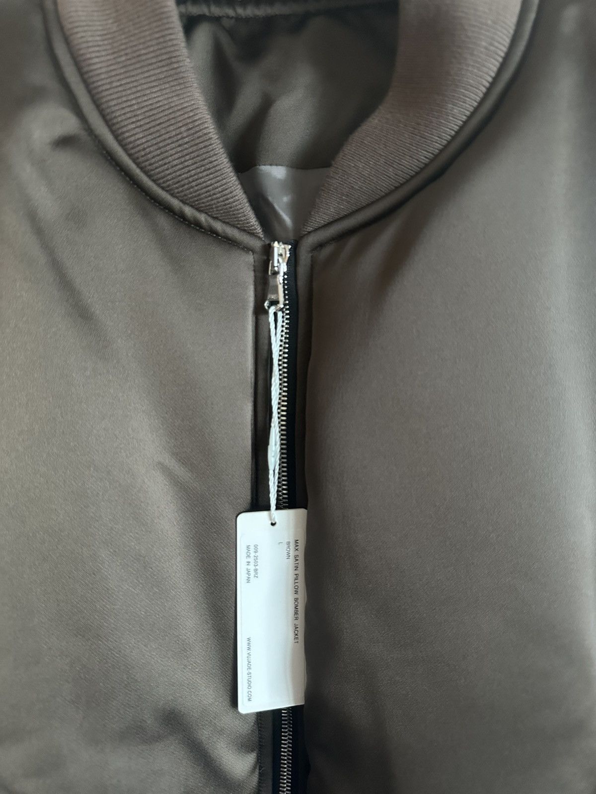 Vuja De Vuja Dé Max Satin Pillow Bomber Jacket Size US L / EU 52-54 / 3 - 3 Thumbnail
