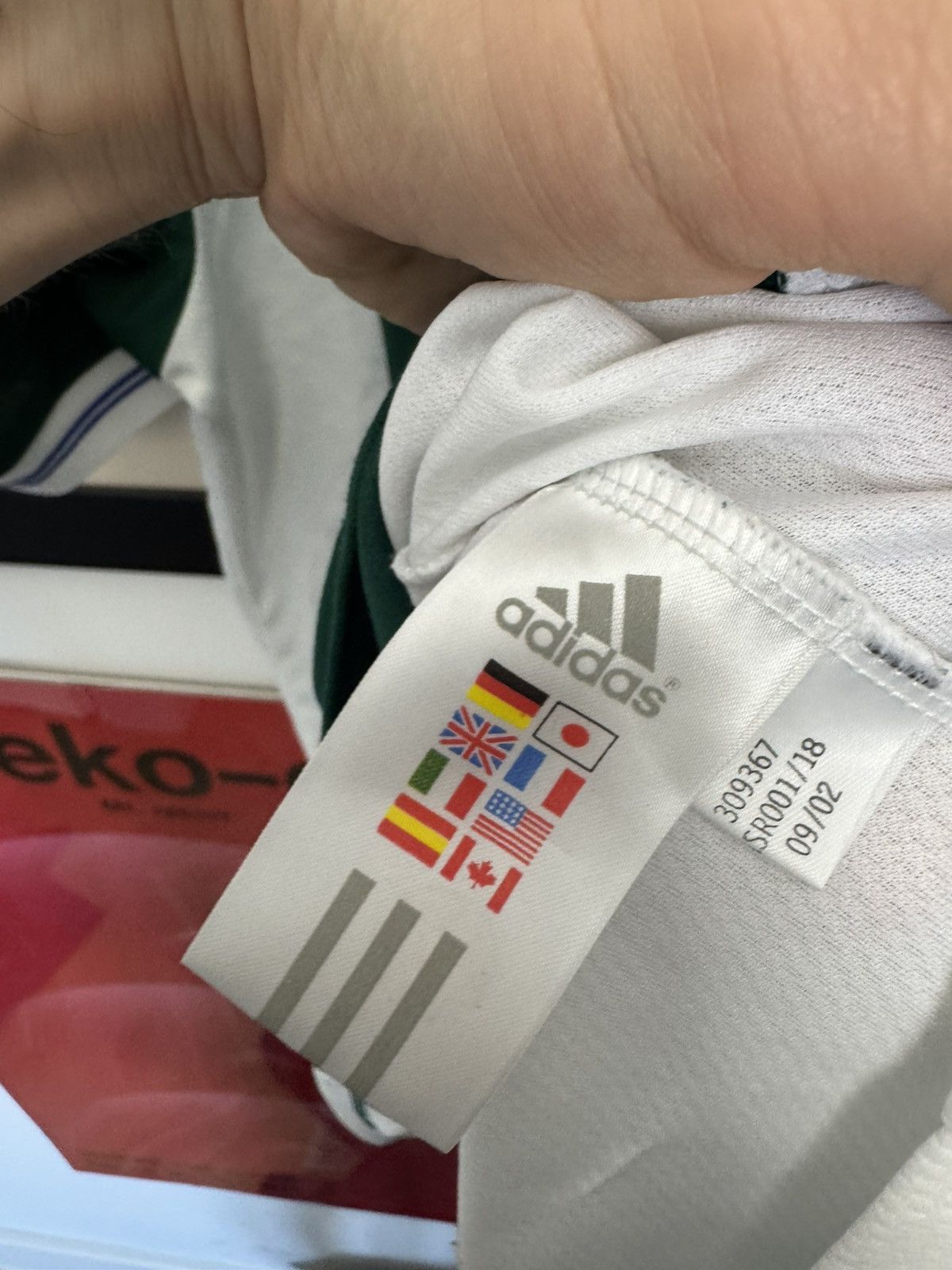 Adidas Panathinaikos Away football shirt 2001 Soccer Adidas Jersey Size US XL / EU 56 / 4 - 4 Thumbnail