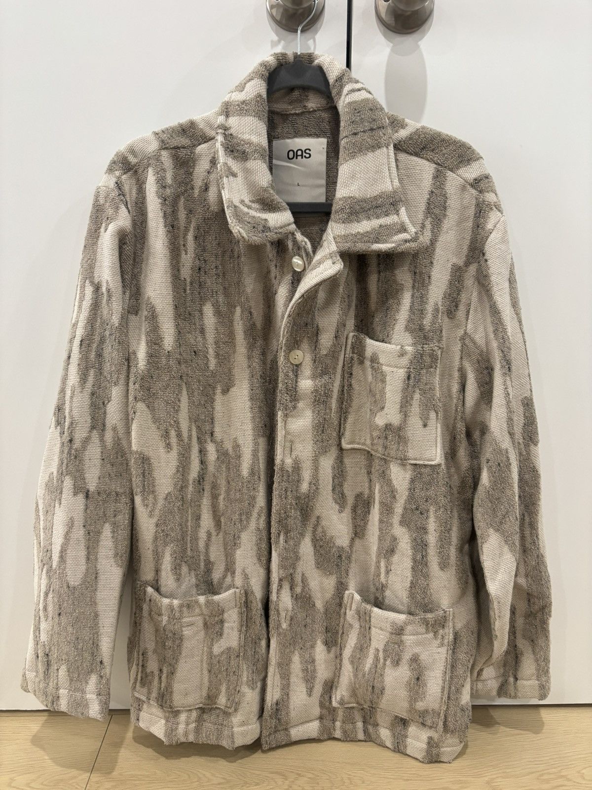 OAS OAS Fern Dandy Linen Terry Jacket Size US L / EU 52-54 / 3 - 2 Thumbnail
