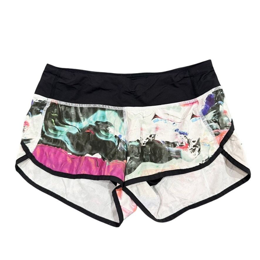 Lululemon Lululemon Run Speed Shorts in Pigment Wave Multi, Size 4 Size 27" / US 4 / IT 40 - 3 Thumbnail