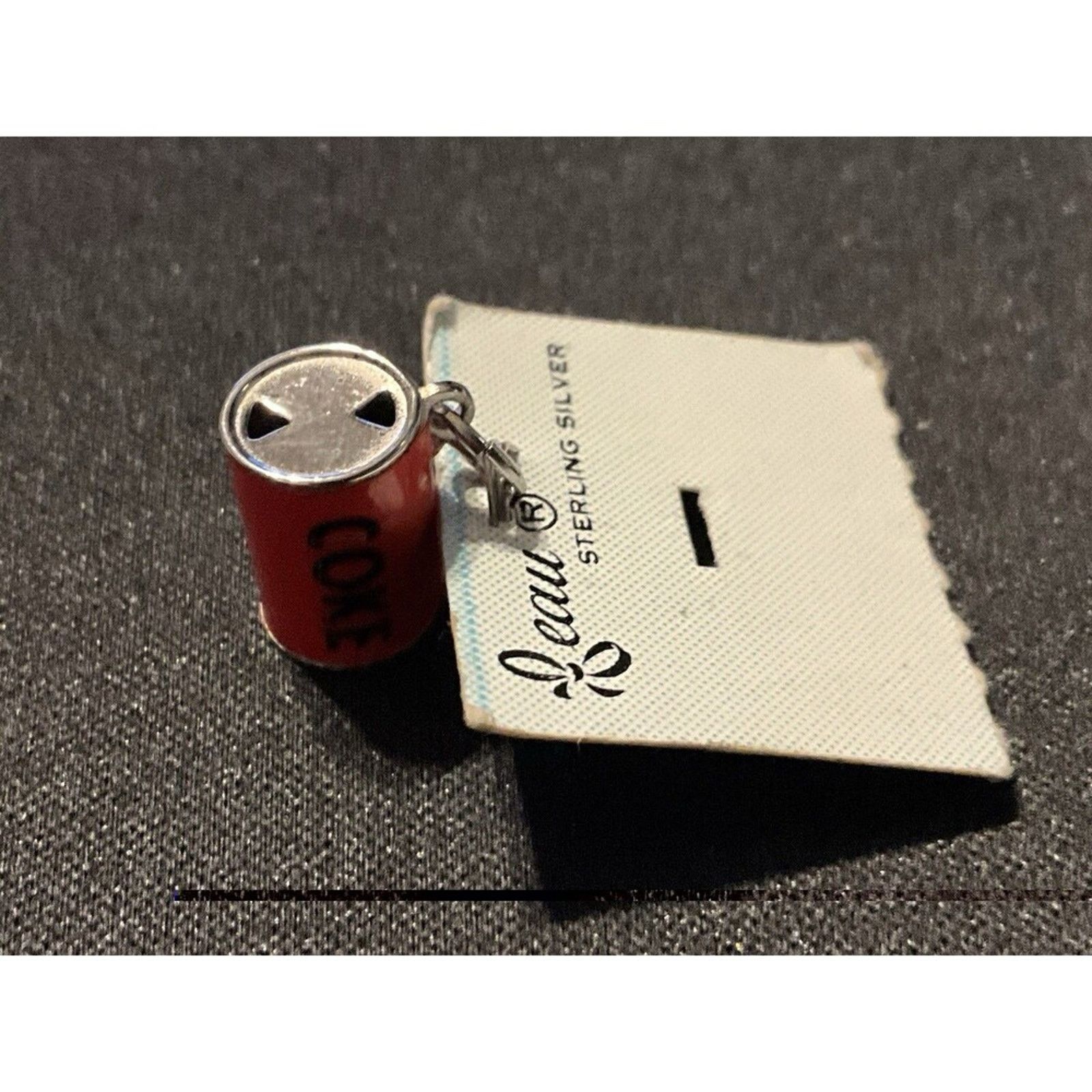 Other Beau Sterling Very Rare Coke Can Charm New On Card Size ONE SIZE - 3 Thumbnail