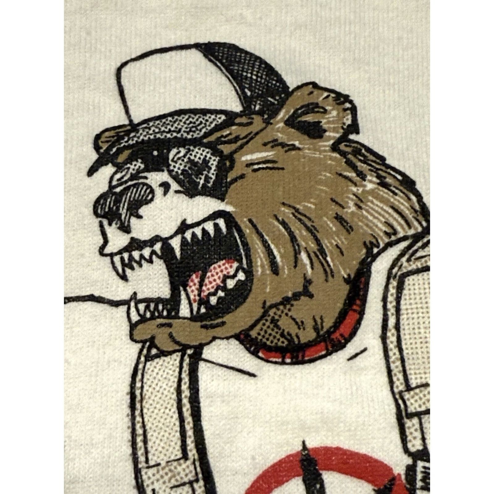 Fruit Of The Loom VINTAGE Campaign Against Marijuana Planting Shirt XL CAMP Weed Drugs DEA Cali Shirt Men White Cotton Graphic Print 90s Size US XL / EU 56 / 4 - 5 Thumbnail
