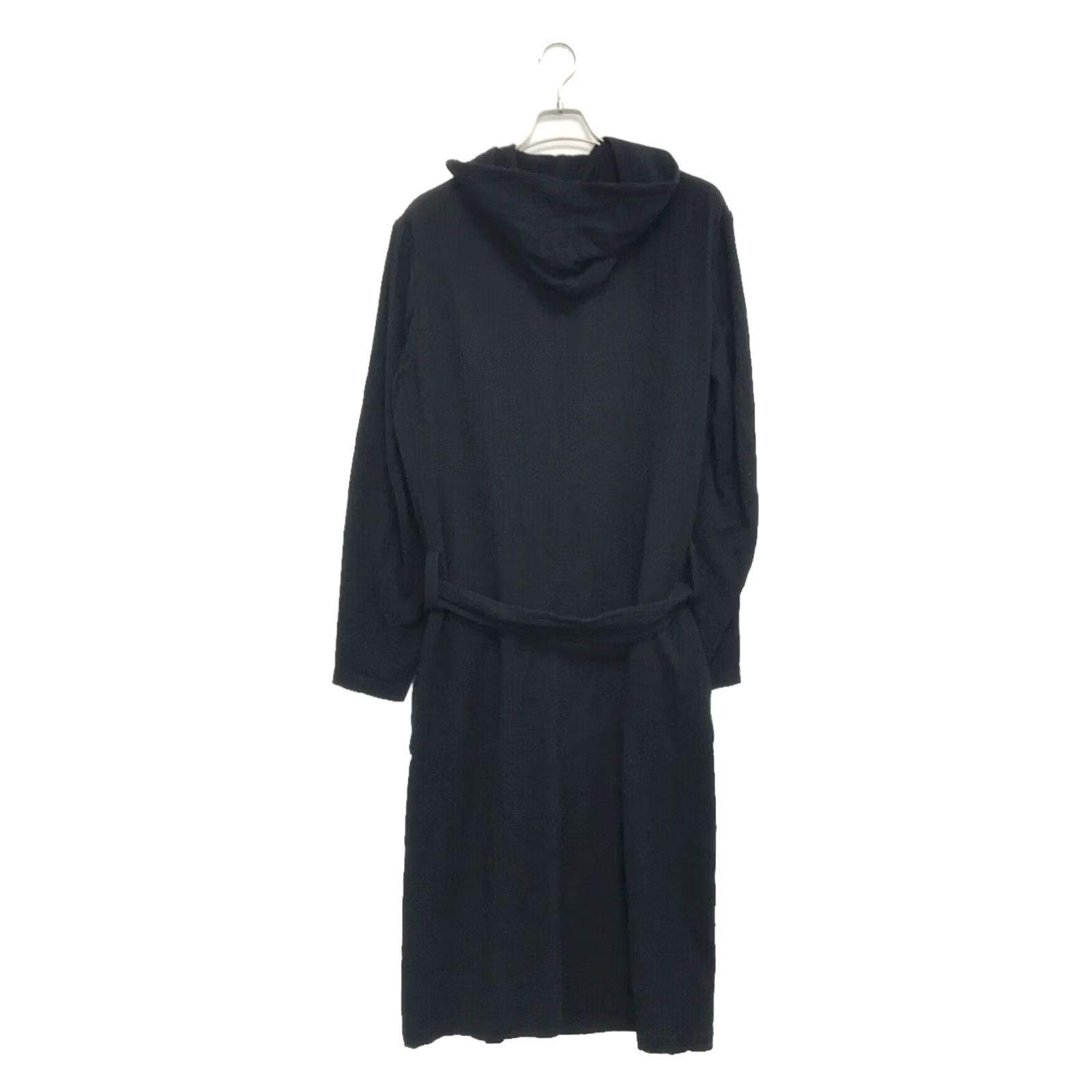 Yohji Yamamoto Yohji Yamamoto Coat Mens M Black pour homme men Wool Rayon Chester Size USED Size US M / EU 48-50 / 2 - 2 Thumbnail