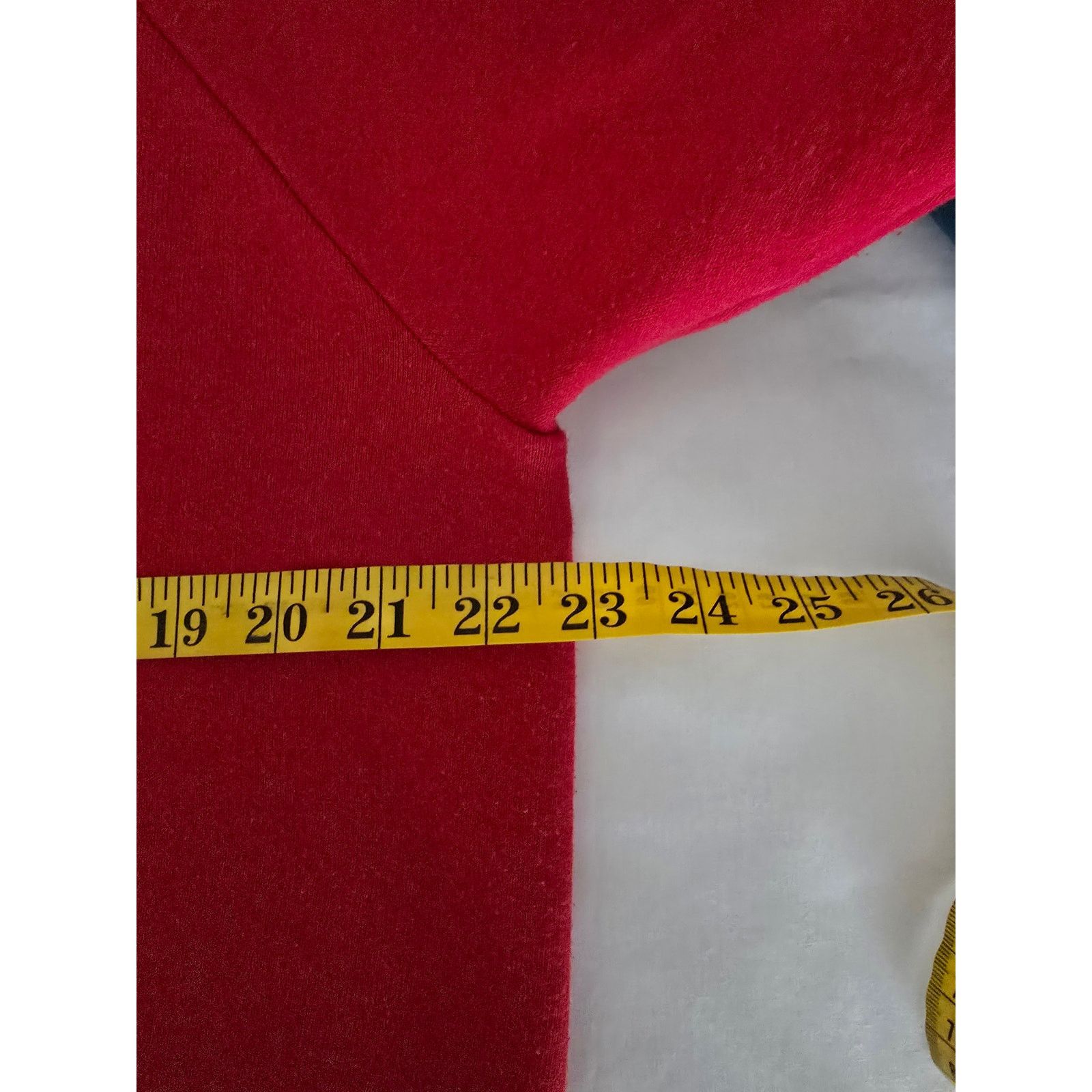 Fruit Of The Loom × Vintage Vintage Womens Blank Crewneck Large Red Sweatshirt 90s Size L / US 10 / IT 46 - 7 Thumbnail
