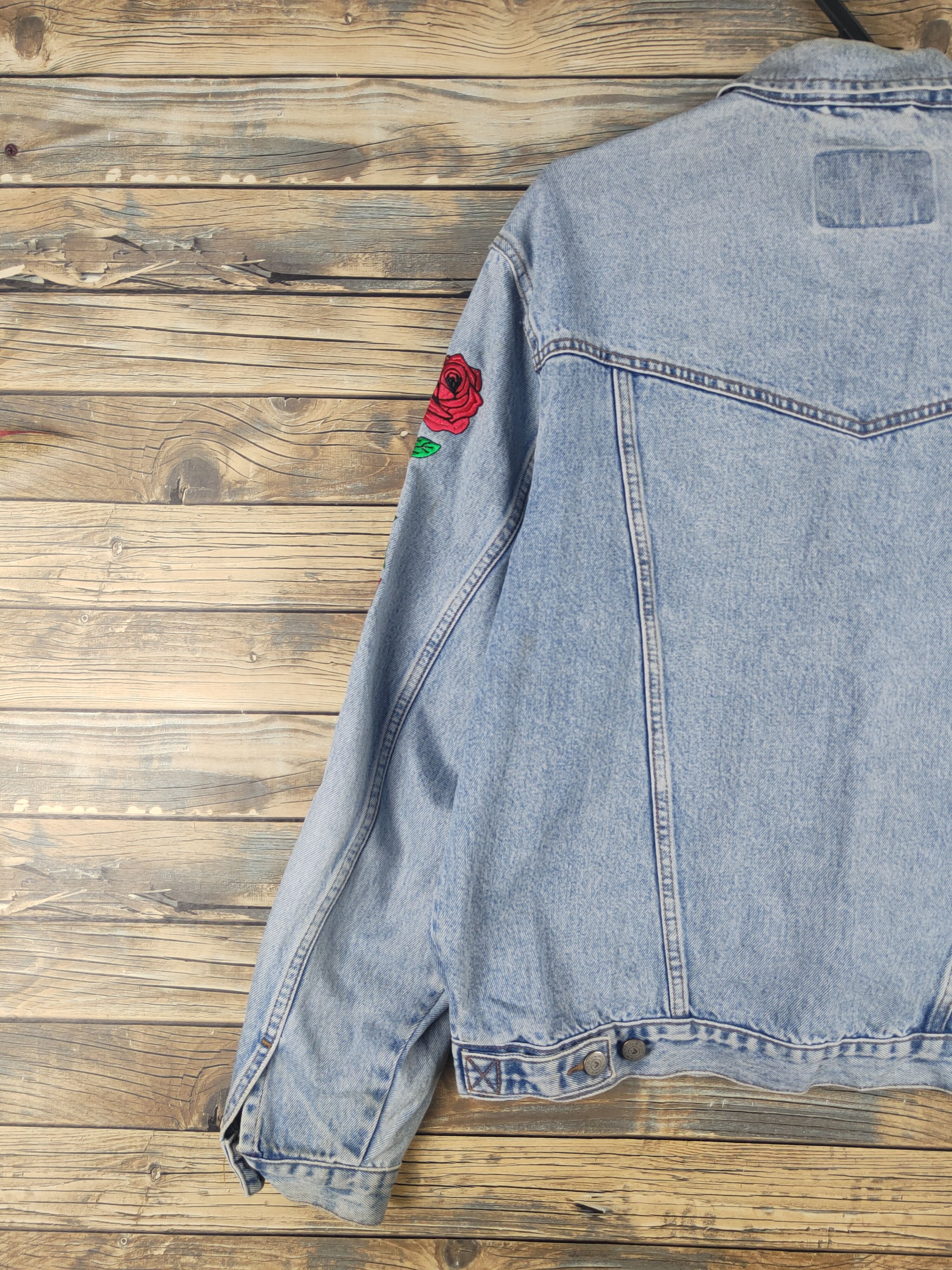 Japanese Brand DL Multiblue Light Blue Denim Jackets #5702T Size L / US 10 / IT 46 - 10 Thumbnail