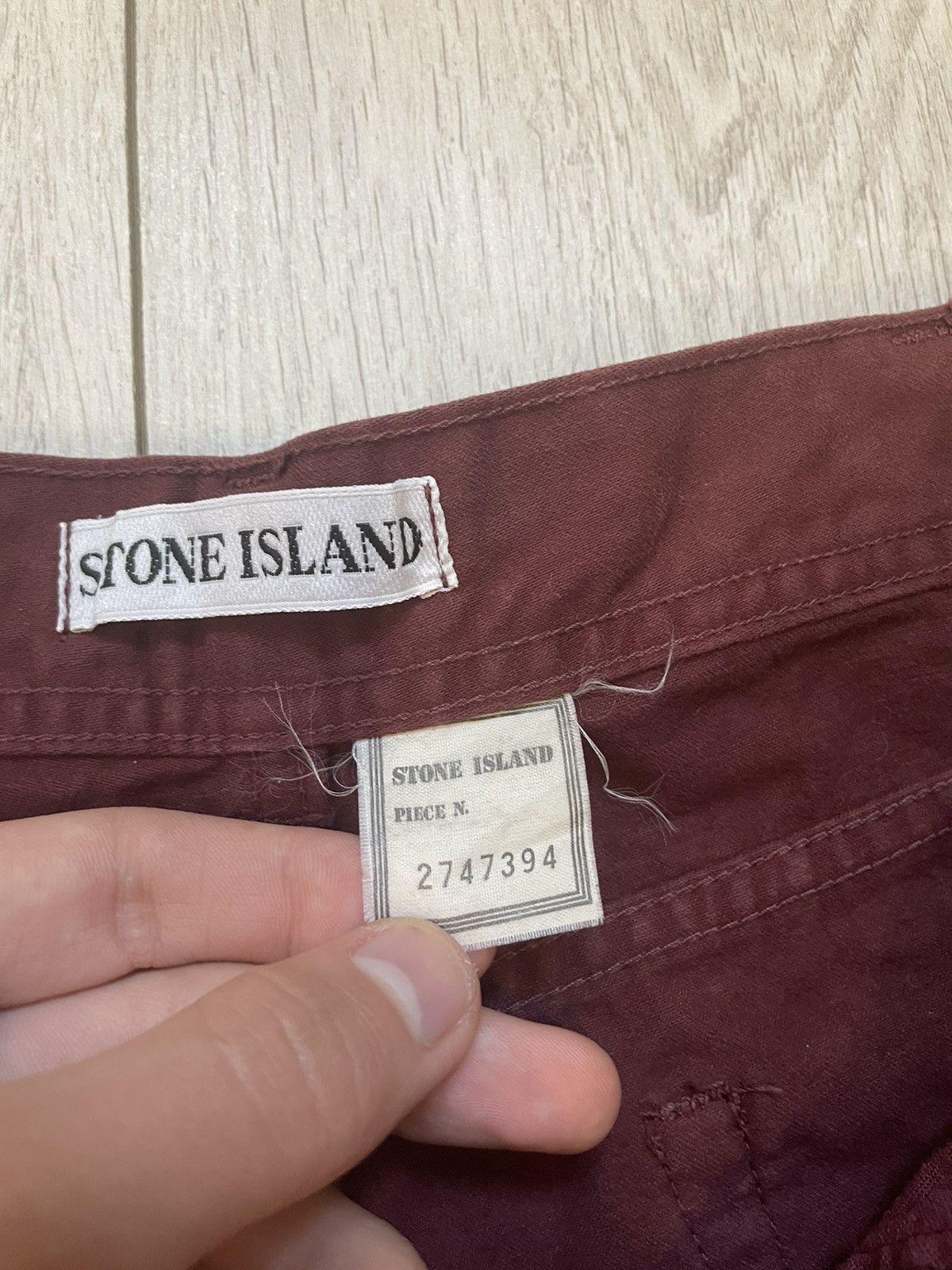 Massimo Osti × Stone Island Stone Island Marina Pants Vintage 1997 Size US 32 / EU 48 - 7 Thumbnail
