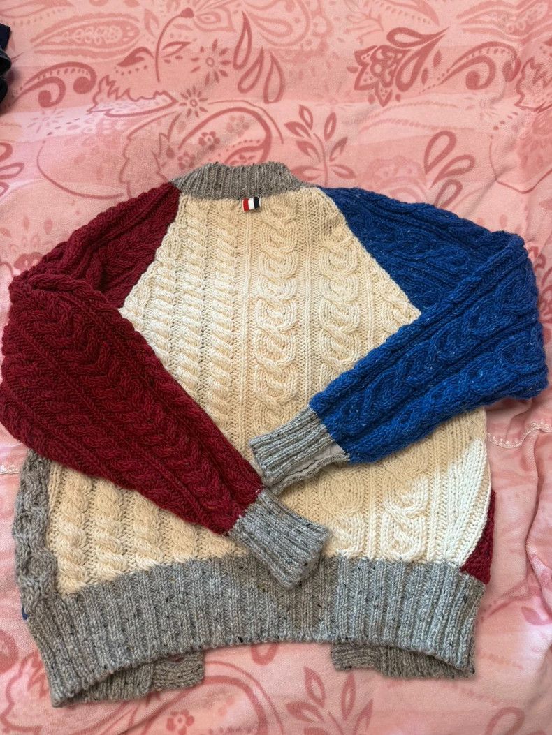 Thom Browne Thom Browne Color-matched cardigan Size US S / EU 44-46 / 1 - 5 Thumbnail